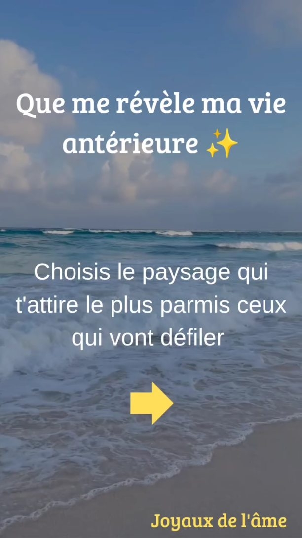 Voici ton message ⬇️💫
🔹Paysage 1 🌴:Ici on te parle d'une vie antérieure au temps de l'Égypte ancienne entre 3000 et 1000 ans avant Jésus-Christ.
À cette époque riche en spiritualité et culture, tu étais un prêtre jouant un rôle significatif dans la société Égyptienne.
Tu étais entouré de rituels sacrés, de croyance sur l'au-delà et d'une forte connexion avec les Dieux.
Tu as vécu une perte tragique qui a laissé des cicatrices émotionnelle avec une blessure d'abandon.
Dans cette incarnation tu es invité à te libérer de cette blessure en cultivant l'amour inconditionnel envers toi-même 💛
🔹 Paysage 2 🌳 : Ici on te parle d'une vie antérieure à l'époque du Moyen-Âge en Europe.
Une époque marquée par des croyances profondes et des relations interpersonnelles complexes.
Tu étais un noble jouant un rôle essentiel dans la dynamique sociale et politique de la communauté.
Tes interactions étaient souvent influencées par des codes d'honneur et des attentes sociétales .
Tu as vécu une expérience de cœur brisé suite à une trahison amoureuse créant un blocage de ton chakra Coeur .
Dans cette incarnation tu es encouragé à guérir cette blessure en t'autorisant à ressentir et à exprimer l'amour sans réserve 💚
🔹Paysage 3 🌸: Ici on te parle d'une vie antérieure en Extrême-Orient à l'époque de la dynastie Ming.
Une époque riche en culture, en art et en innovation en Chine
Tu étais un artiste contribuant à l'effervescence intellectuel et esthétique de la cour Impériale.
Ta créativité était valorisée mais elle pouvait aussi entraîner d'énormes pressions.
Tu t'es senti exclu et incompris par ta famille, cela créant une blessure de rejet .
Dans cette incarnation tu es invité à travailler sur cette blessure en cultivant l'amour de soi et l'acceptation🩷
Belle journée lumineuse 💫
#spiritualité #guérison #guerisonemitionnelle #guidances #guidancedujour #viesanterieures #liberationkarmique #blessuresémotionnelles #abandon #chakracoeur #rejet #moyenâge #dynastieming #egyte #egypteancienne #therapeutehollistique #cartomancienne #liberationemorionnelle #blessuredelâme