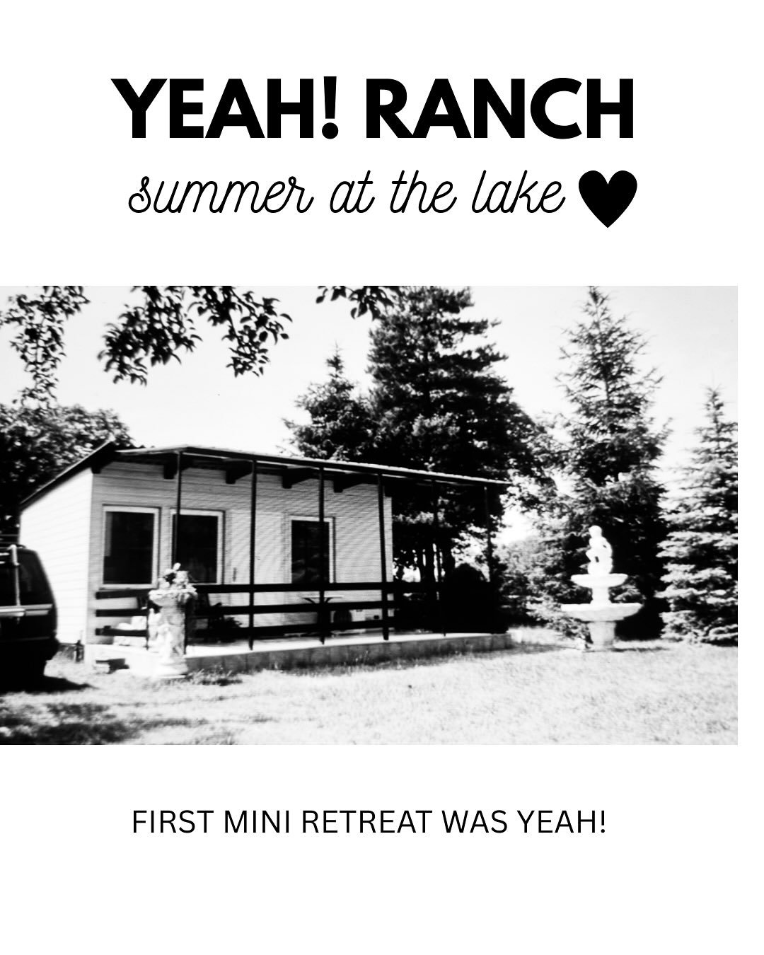 At the lake mini YEAH! ranch we celebrate summer and step into the soft life era and the community feel in a very private and cosy family style setting.
Taking a deep breath, connecting to nature, slowing down, taking a swim, prioritizing peace & simplicity and soaking in the good vibes. Do you love to be a part of this next time? #yeah #summer #lake #goodvibes #breathe #happyplace