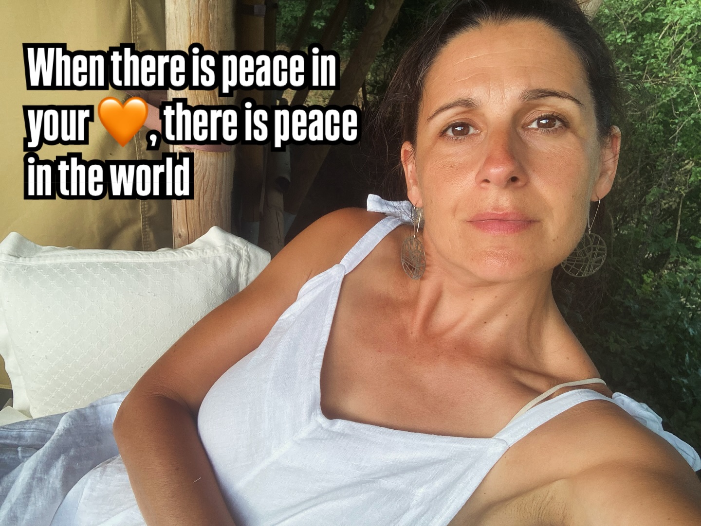 I am sitting on the deck of a friend's safari tent, deep in the Tuscan hills. Nature envelops me. There is peace here. Nature carries on. She has work to do. Nothing holds her back.
This morning I learned of the bombing of my father's birthplace in Iran. The other night I was already shedding many lifetimes worth of tears. So much unnecessary destruction and killing.
All to sow division.
And yet, we are all the same. And if we stop and look to mother nature, she illumines the night and shows the way.
This PEACE of music is a collaboration between a Turkish and Armenian. My heritage once again. Two cultures pitted against each other. A holocaust Hollywood never talks about. I wonder why.
History is written by the conquerors.
And so this music represents harmony, collaboration, peace.
Numerous artistic Collaborations between Israeli and Palestinians also exist. Lest we forget.
This track, Mayrig. Mother. A sorrowful, heartful lament. We are all children. We all have mothers. No matter what our colour, race or belief system.
We must never forget this.
It's time to stop listening to the powers that want to be.
Look within. Look deep inside. Find the inner mirrors of your soul. Find the lessons hidden in the darkness. Stop running away. When we see clearly. When we find peace in our heart. The whole world transforms.
May all sentient beings be free from suffering and sickness.
Aho.