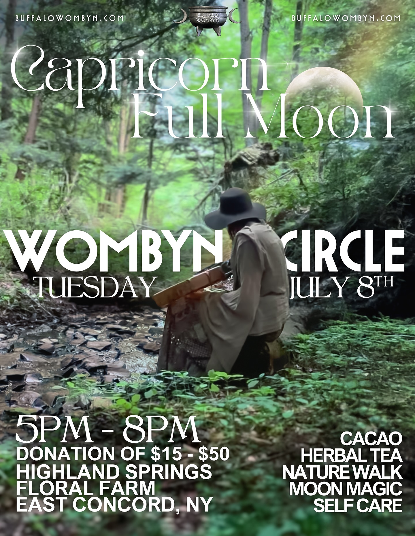 Safe & Sacred Space for Wombyn to gather to celebrate the Full Moon within the Magick and Medicine of Community! 🌿
So honored to be back at @highlandspringsfloral again for this moon’s ceremony! We are offering Pre-Order Floral Arrangements for $25!
These beautiful, unique blends of colors emphasize the magic within the Floral Farm. It’s like taking a piece of the farm home with you! 💐
To Order please Directly Contact @highlandspringsfloral
Pre - Orders Close Sunday July 6th!
———————
Join us for a nourishing and uplifting afternoon July 8th 5-8pm
RSVP via Instagram or our website to save your space, & tell a friend!
SLIDING SCALE DONATION $15-$50 ✨
Donations help support the Floral Farm Space & Future spaces!