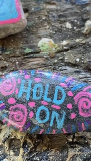 Hope for Tomorrow. The sun shone bright today as the community came together for Project Hoeppner, remembering, embracing, and supporting. Paul and Sue, you are so loved and missed. Thank you for including me in your day. #988 #holdon #youareloved #norahbeads