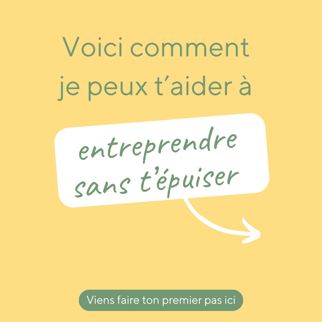 Tu n’as pas créé ton business pour t’épuiser ?
Et pourtant…
🔥 Tu cours après le temps
🌀 Tu t’éparpilles
😩 Tu t’oublies
Tu veux retrouver du temps ?
Je peux t’aider, un pas après l’autre. 🧡
📍Voici ce que je te propose (lien en bio) :
💥 Des ressources gratuites pour commencer :
→ Un quiz “Est-ce que tu t’oublies ?”
→ Une mini-formation 5 défis pour te recentrer
🎯 Des accompagnements sur-mesure :
→ Coaching 1:1 (flash ou 3 mois)
→ Formation collective "Entreprendre sans s’épuiser" avec une prise en charge possible par OPCO ou FAF (en cours de planification sur les mois à venir)
→ Outils pour mieux t’organiser & faire mieux en moins de temps
Tout est dans mon lien en bio ✨
🌱 Je suis Pauline, slowpreneuse et coach.
J’aide les entrepreneur.es à ralentir pour mieux réussir.
Tu viens faire un premier pas avec moi ? 💛
💌 Écris-moi en DM, je te répondrai avec joie.
#slowpreneuriat #entreprendreautrement #burnoutentrepreneur #fatiguechronique #dirigeanteépuisée #coachingdirigeant #paulinecoach #jefaismonpremierpas #premierpas #vignoblenantais #clisson #nantes #entrepreneur44 #dirigeant44 #entrepreneuriat #équilibrevieprovieperso #épuisementpro #lorouxbottereau #vallet
