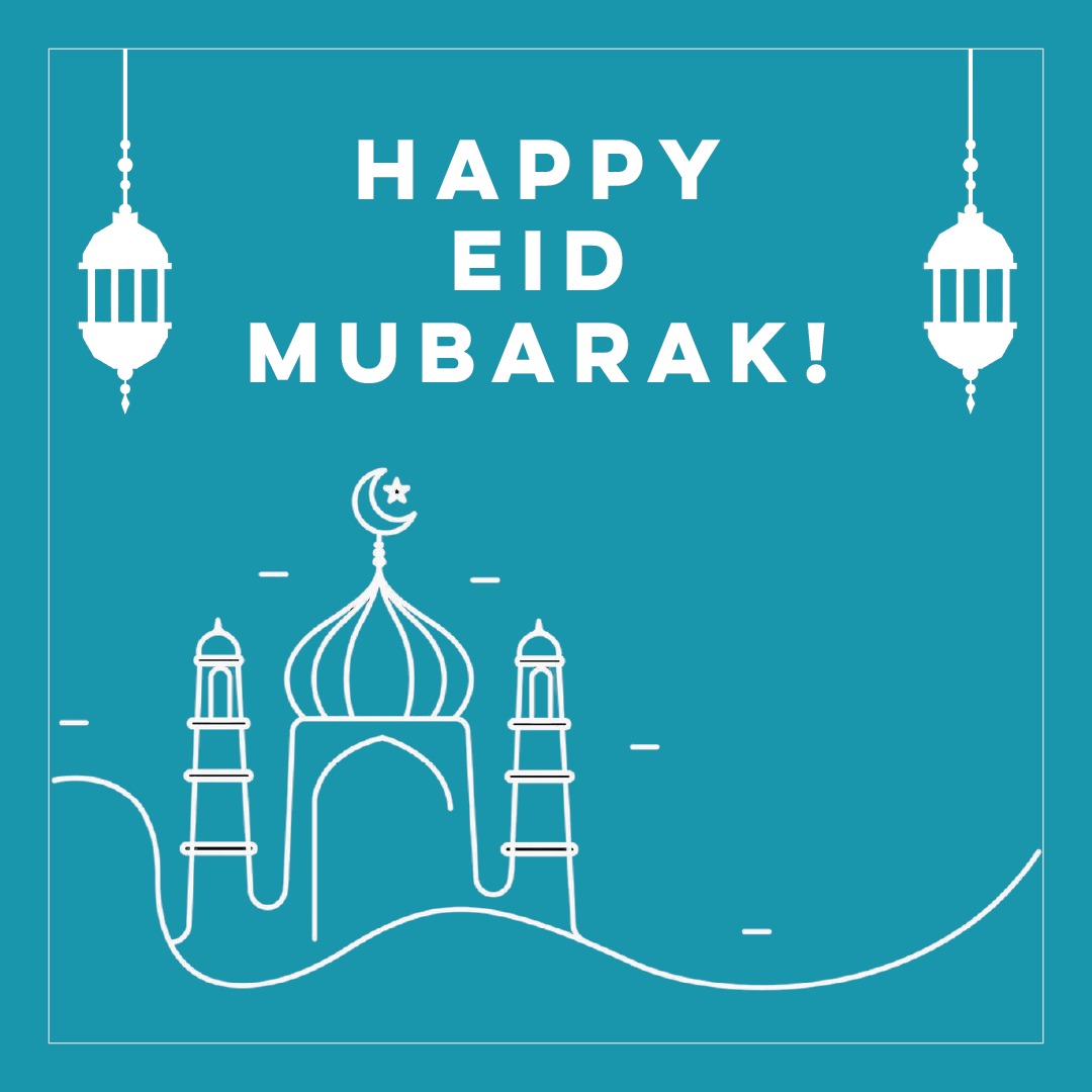 Happy Eid Mubarak to all of our Muslim students, staff, and community members that are celebrating! 🌙🌟
