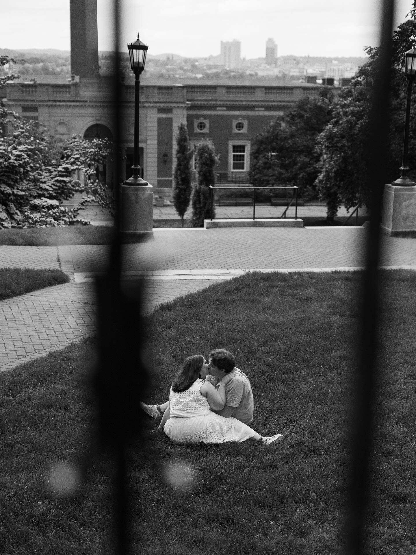 The engagement of Emily and Evo. Photographed at both their regular stomping grounds as well as the university where they first met back in 2020. To find your love when the world was practically on fire? Killer move. Hats off to these two love bugs! I cannot wait to photograph your wedding day next year.