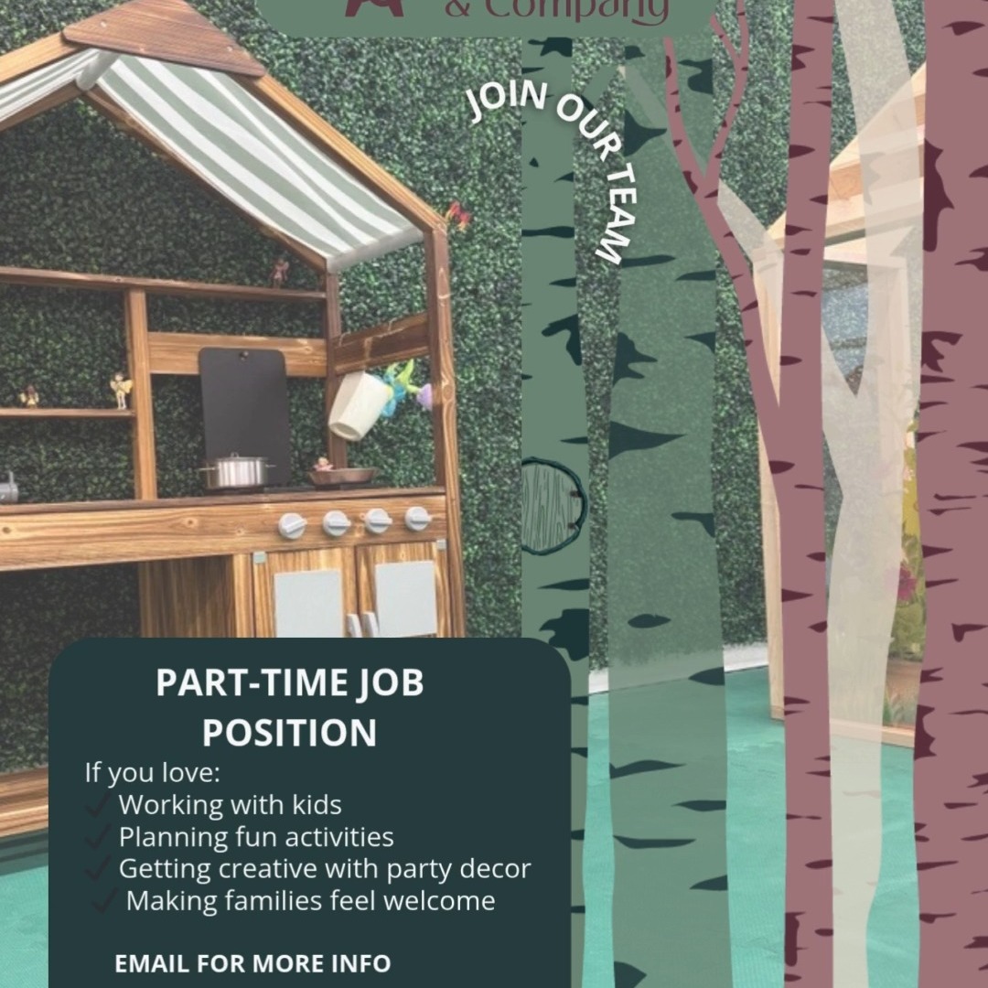 🎉 Now Hiring at Playtime & Company! 🎨✨
We’re looking for an Experience Coordinator to join our team in Buffalo!
If you love:
✔️ Working with kids
✔️ Planning fun activities
✔️ Getting creative with party decor
✔️ Making families feel welcome
…this could be the perfect fit for you!
You'll help plan daily play activities, prep birthday parties, and create joyful moments for kids and their grown-ups. 🎈🖍️
📍 Part-time | Weekdays + Weekends
🎁 Perks include a fun, flexible workplace and room to grow!
📩 Sound like you? Send us a message or email to hello@playtimeandcompany.com.
Come play with us! 💛 #PlaytimeAndCompany #NowHiring #BuffaloMNJobs #WorkWithKids #FamilyFun #JoinOurTeam