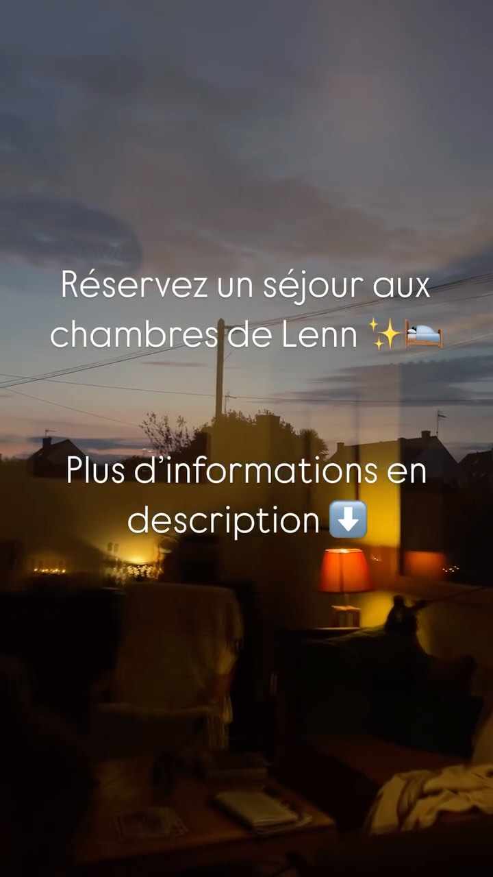 Des jours qui s’allongent.... comme votre envie de grand large 🚣♂️⛵
Simple comme une réservation aux chambres de Lenn !
Faites vous plaisir et venez humer les embruns, marcher sur le sable, ramasser des coquillages, déguster des spécialités et... vous reposer dans nos chambres d’hôtes 👌
Pour en savoir plus, rendez-vous sur le site 👉🏼 www.leschambresdelenn.com
➡