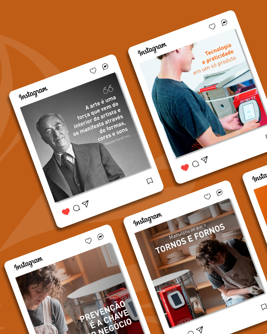 Construindo uma presença digital estratégica!
Para a Skutt, desenvolvemos um plano de comunicação focado em conteúdo relevante e engajador para as redes sociais. Compartilhamos dicas, inspirações, tutoriais e novidades do mundo da cerâmica, criando uma comunidade ativa e conectada com a marca.
Conta pra gente o que achou desse projeto e aproveite para seguir e acompanhar a Skutt no Instagram @Skutt.brasil
#Skutt #RedesSociais #MarketingDigital #Cerâmica #Eólica #Conteúdo