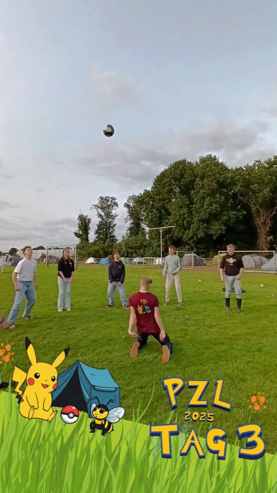 Tag 3 vom Pfingstzeltlager 2025: Gottesdienst, Stadtrallye, Disko und zum ersten Mal ein Festivalabend! Pikachu wurde von den Teilnehmenden befreit und Team Rocket in die Flucht geschlagen.
#kobieac #kolpingjugend #pfingstzeltlager #pokemoncenter #pikachu #teamrocket #pzl25 #pfingsten #zeltlager #kolpingjugendaachen #zusammenlebenstärken #kolping #jugendverband #verbandsarbeit