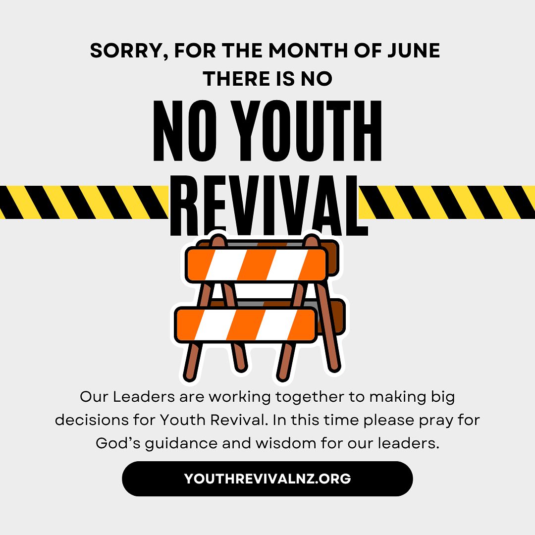 If you were there in the last Youth Revival Night, you would’ve heard that there is no youth revival for the month of June. There are many reason as to why, but mainly it’s for the betterment of all our futures and faith journeys. So during this time, we ask that you bring that same fire, energy, and engagement that you do to youth revival, to your respective churches, youth groups, and other Godly activities you are apart of. And keep praising God with all your heart, mind, and soul! 😁 We’ll be back, so don’t lose your footing! Keep praying and reading his Word 💪🏽💚 God bless