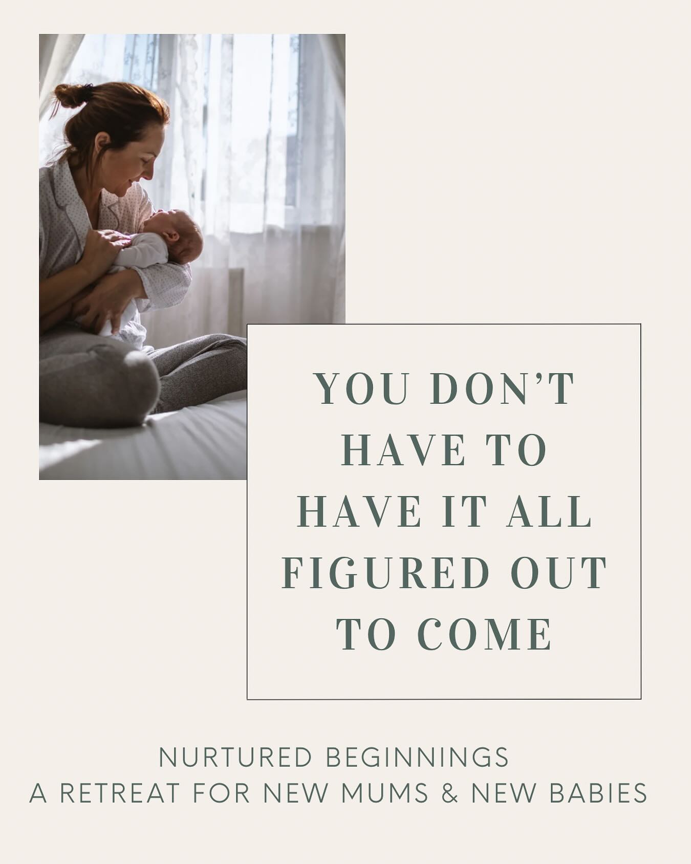 You don’t need to have it all together to come to our retreat morning for new mums and newborn babies.
Your baby is still so new.
You might feel foggy, unsure, emotional, tender, lonely… or all of the above.
You might not even know what day it is let alone whether you’re “ready” for a retreat. You might be finding it hard to even get a moment for a shower. The early days are incredibly intense that’s for sure but new mums need to know they are not alone.
So this retreat is as space for you exactly as you are now.
Whether your baby cries through the whole thing or sleeps on your chest.
Whether you arrive with a fully stocked bag or forget the wipes. Whether your brushed your hair or didn’t quite manage it.
Whether you’re bottle feeding, breastfeeding, pumping, still learning….
You are welcome
We are here to support you as you take time to adjust to your new life with your new little one
Join us,
Louisa, a baby massage instructor and @virginiatheyogadoula , a yoga teacher and doula for a morning of calm, quiet holistic nurture and relaxation for both you and your baby. A lovely chance to feel understood in what you are experiencing right now and to boost your confidence.
What’s included:
-Newborn-safe baby massage
-Techniques to nurture your baby from womb to world
-Gentle postnatal guidance to support and strengthen your body
-Breathwork and meditation
-Time to rest, be held, and just be
-Reiki
-Refreshments and snacks
-Photo opportunities
-A gift for you
All of this for a £45 investment in yourself at this huge time of change and growth. Xxx Find the link to join us in my bio xx