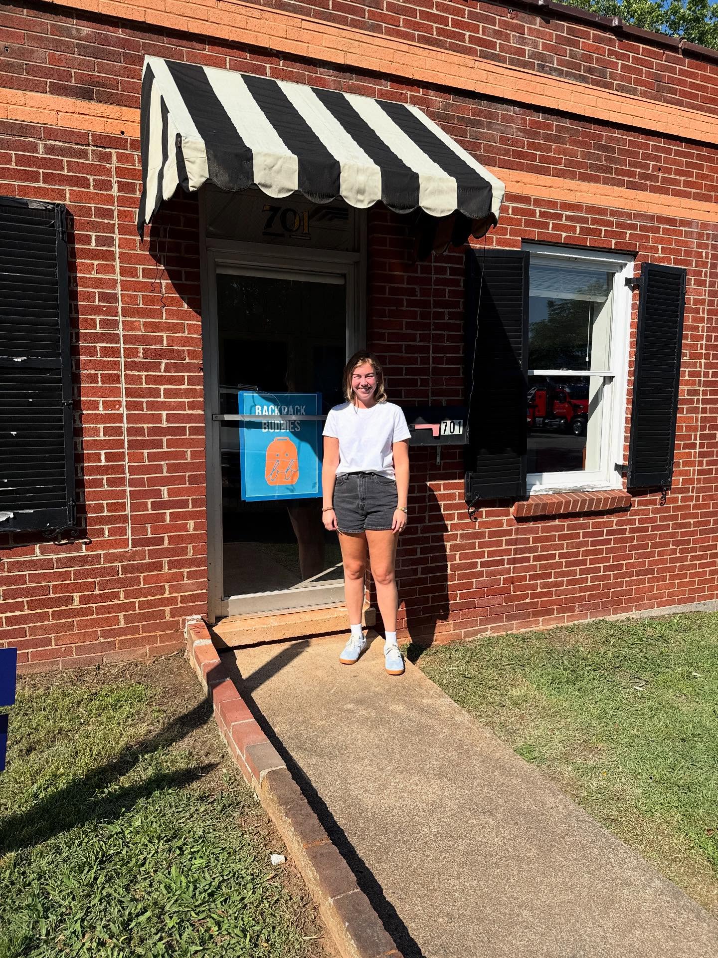 It’s a good day! We just opened up our NEW space and are so excited about it!! Make sure to donate supplies and backpacks this summer so we can fill this space up!