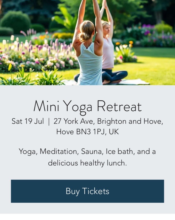 Book via www.yogawithjane.net