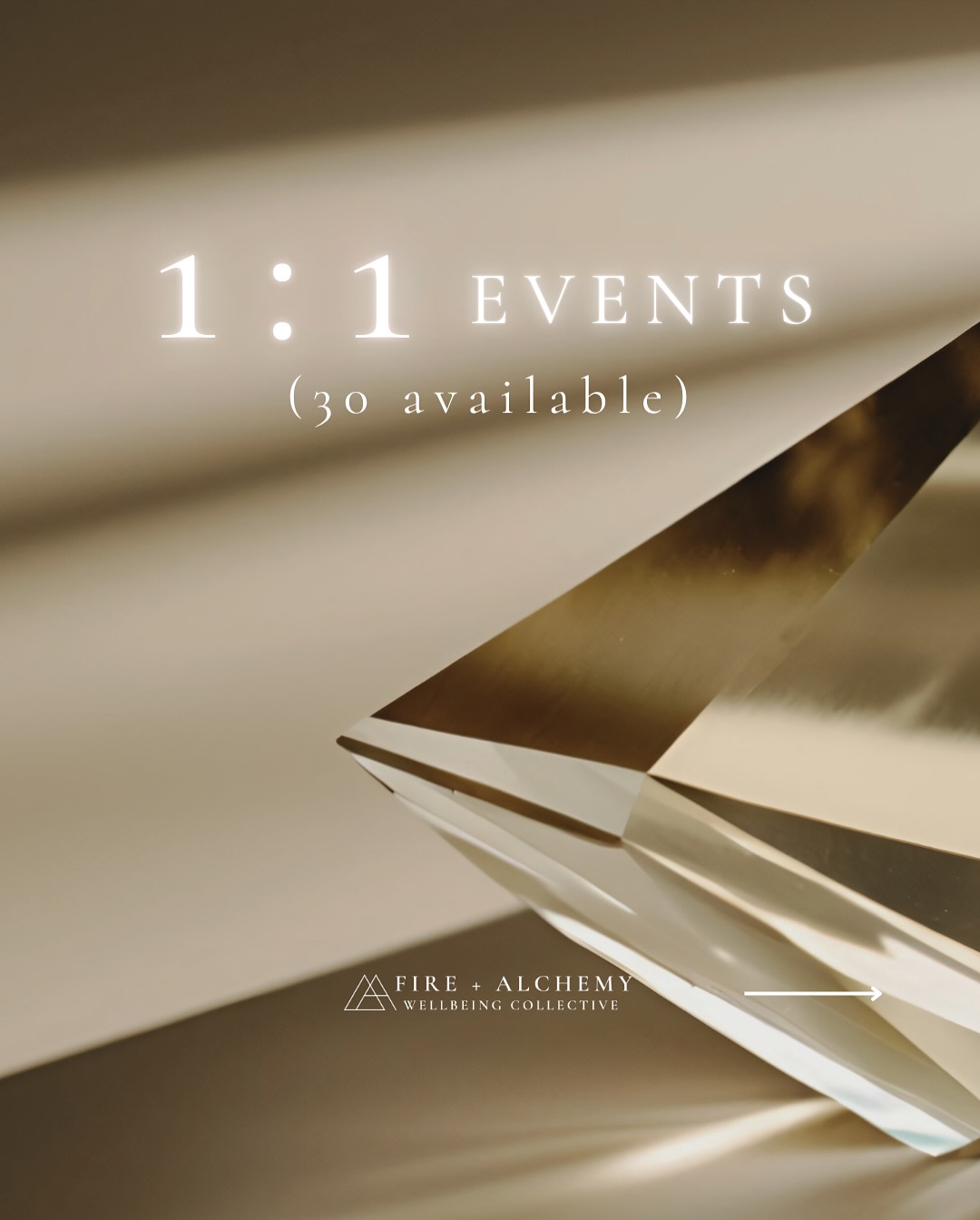 This week we’re shining a spotlight on more of our 1:1 wellbeing appointments.
Choose form over 30 different 1:1 Appointments and Healings, including:
✨HUMAN DESIGN + TAROT READING with Jane
✨COSMIC SHAMANIC HEALING with Francesca Raffa
✨SPIRIT BABY READING + HEALING with Debra
✨TAROT + ORACLE CARD READING with Jane
✨FUTURE LIFE PROGRESSION + SOUND HEALING with Carrie
✨EMBODIED ALIGNMENT SESSION with Francesca Raffa
And so many more!
Head to “Events + Appointments” tab on the F+A website to see the full list of our wellbeing and healing events online!