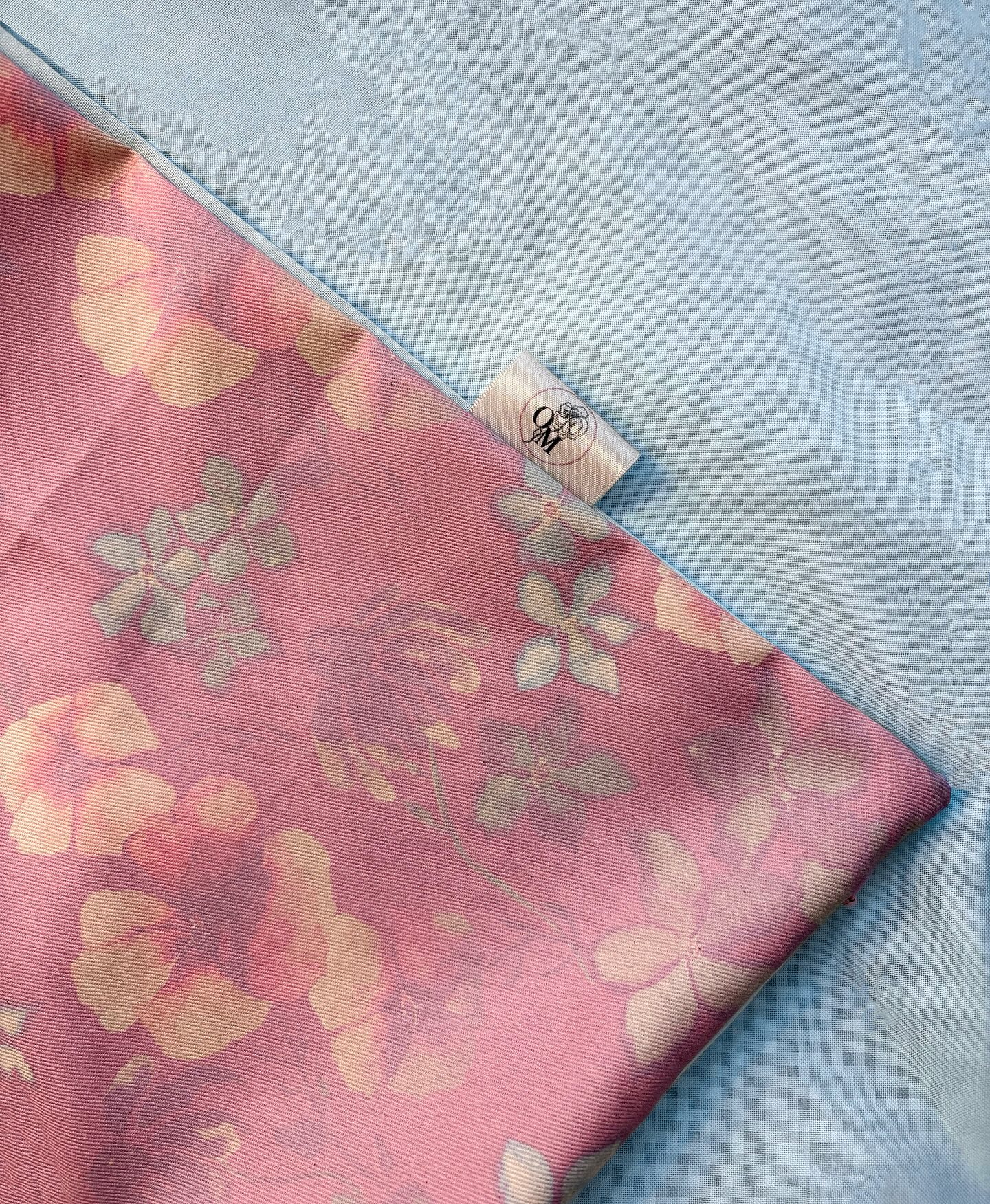 Cushion close up #sustainabilty #sustainablymade #organiccotton #floral #pastel #smallbusiness #handmade #handdesign #textiles #textiledesign #interior #unique #cushions #sustainable