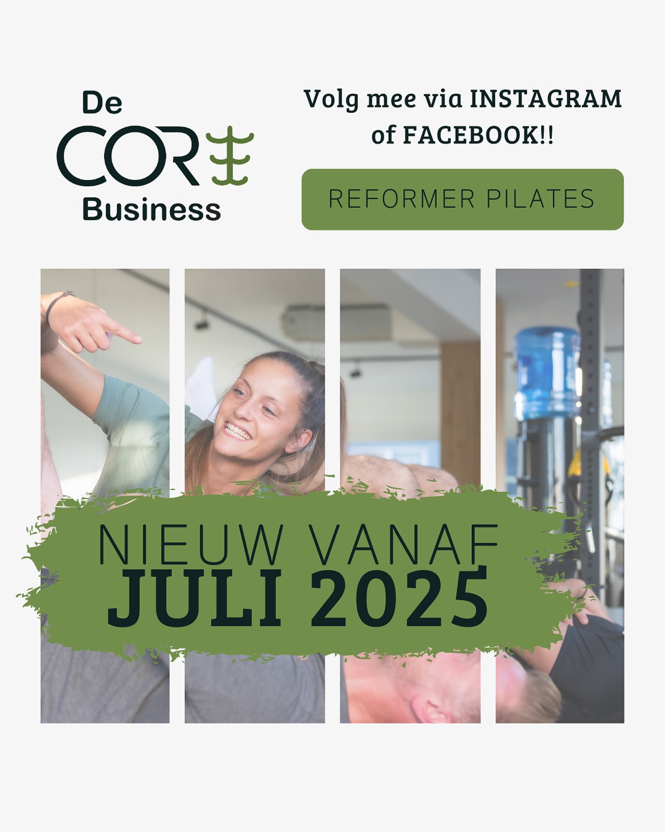 Voor moest je het nog niet weten⦠dreams can come true š«¶š¼ @reformerpilatesoostkamp
š§info@decorebusiness.be
š»www.decorebusiness.com
šonline / Begoniastraat 34 te Oostkamp
#core #decorebusiness #groupfitness #groupclasses #pilates #oostkamp #reformerpilates #reformerpilatesoostkamp #reformerpilatesstudio #reformerpilatesstudiooostkamp