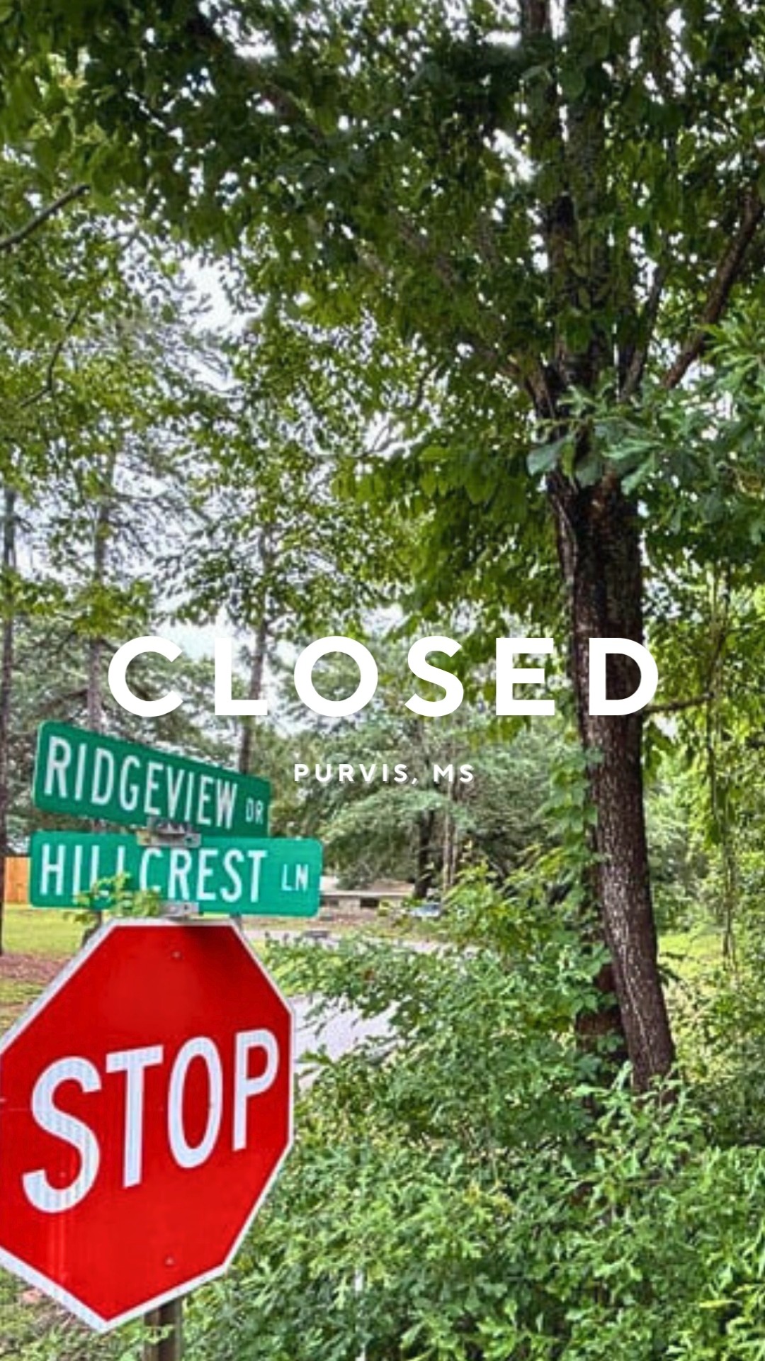 Under Contract in Purvis! 🏡🌲
This affordable 0.39-acre corner lot on Hillcrest Lane didn’t last long—and for good reason! With utilities in place, great topography, and a prime location just outside the city limits, it’s the perfect homesite for future dreams.
Congrats to the buyers on locking in a great opportunity in one of Mississippi’s most charming communities! 🎉
#UnderContract #PurvisMS #mississippirealestatephotographer