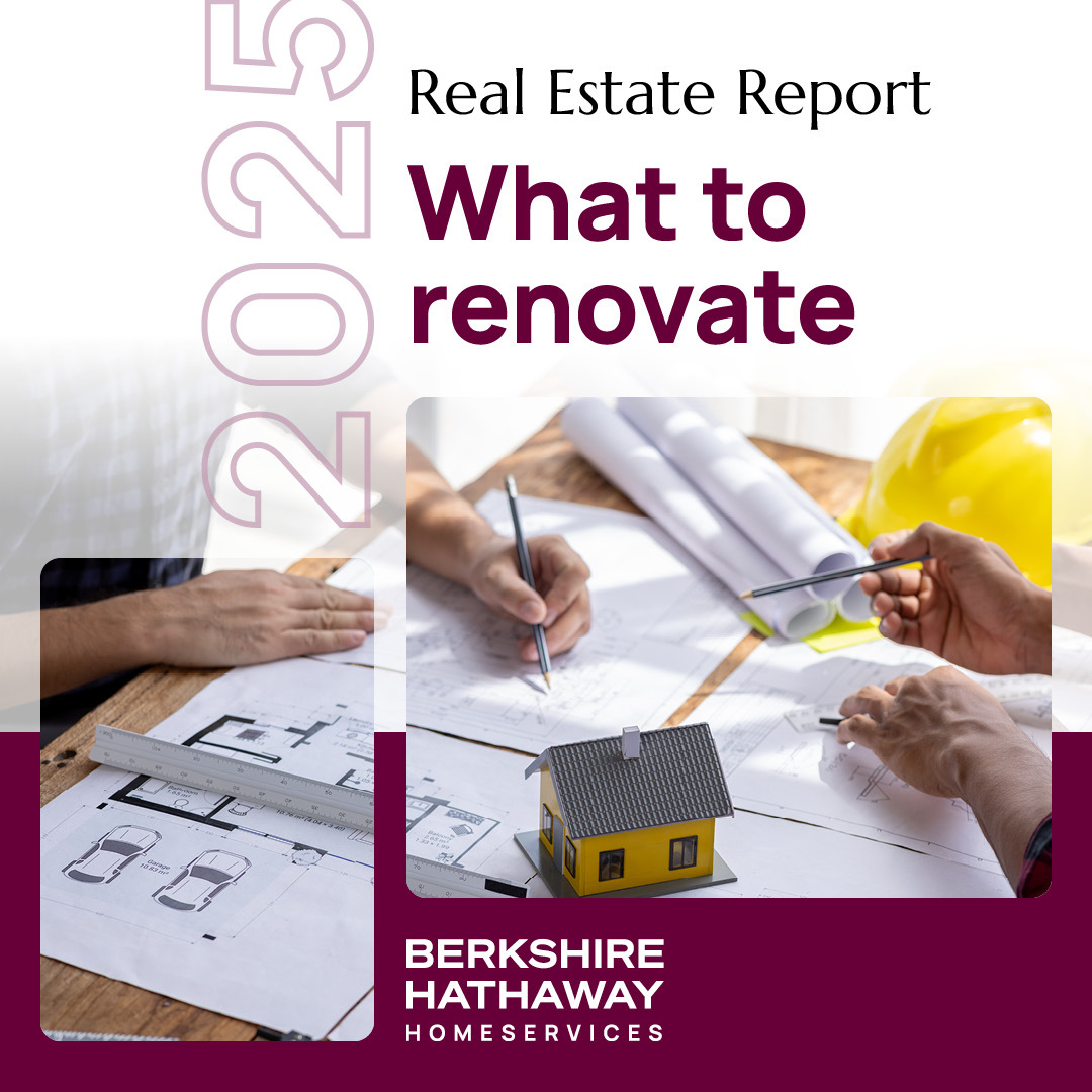 It doesn’t matter if you’re renovating for your own enjoyment or to increase your property’s value: it’s key to know which upgrades bring a positive ROI as well as what buyers expect when looking to purchase a home.
In the 2025 Real Estate Report, you’ll find out what renovations offer the greatest value-add along with other expert insights on upgrading your home. Read the report today at BerkshireHathawayHS.com and get in touch if you have any questions!
#BHHS #BHHSRealEstate #RealEstateFacts #HousingMarket #ForeverBrand