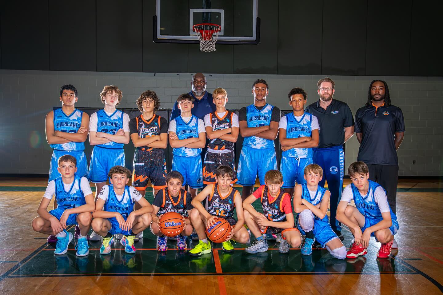 Ladies and gentlemen, your Tampa Bay Turnover/Hurricanes fam. 💥🏀. 📸 credit: @captured_by_carolin
*missing from photo, an integral member of our team, Bradley.