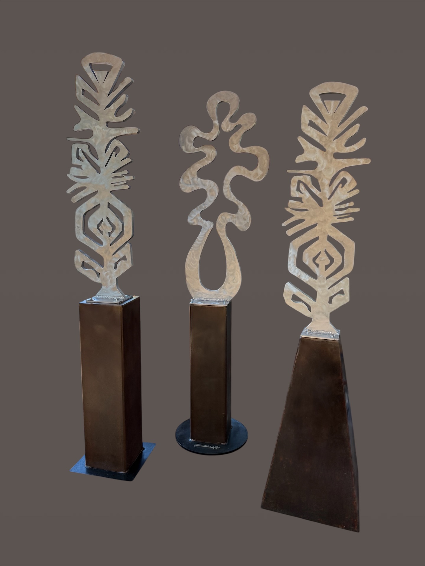 “Dance Party” & “A Flower Grows in Brooklyn” are out & about now @cobaltgallerytubac @wildemeyergallery and soon to be @sculptureintheparkloveland