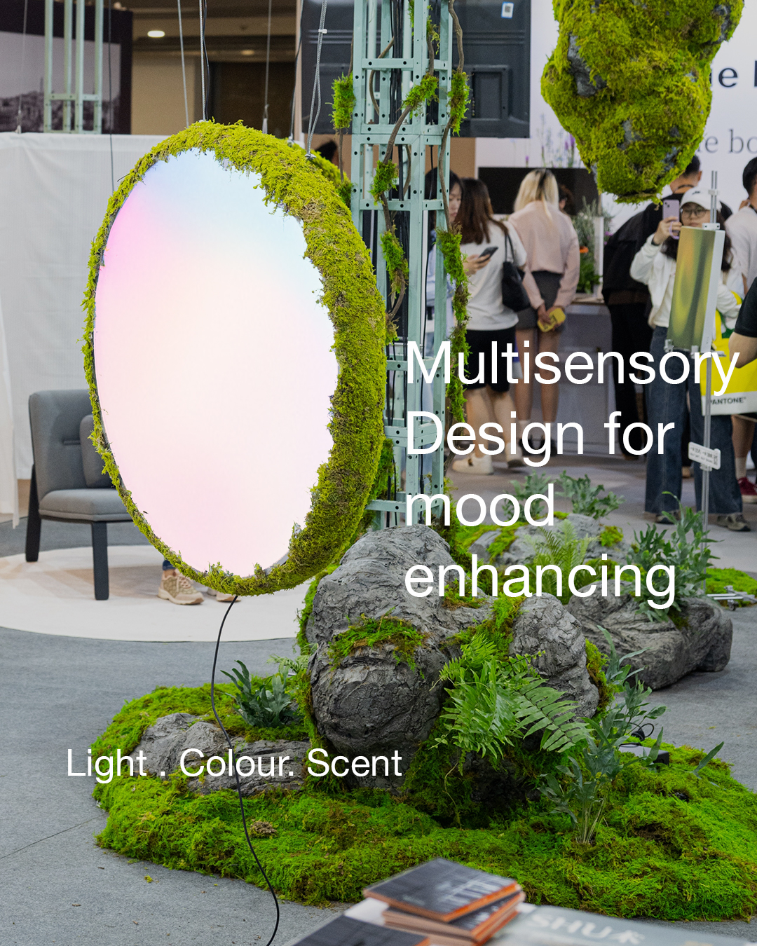 In Design Shanghai 2025, this immersive installation by artist Long Yuan and multi sensory design lab INOASIS invites you to reawaken emotional sovereignty through a multisensory experience — blending neuroscience, AI, light, scent and sound.
💡 Explore mood enhancing through:
— Interactive light and colour
— AI conversation and immersive sound
— Aroma expereince powered by Neuro-AI
An arttistic expereince to showcase what INOASIS ground breaking neuro-ai interactive multisensory design can offer to mental wellness solutions.
Special thanks to organisers: @design_shanghai @clarionevents_ press support @ideatchina. #designshanghai #newdesign #sensory #installationart