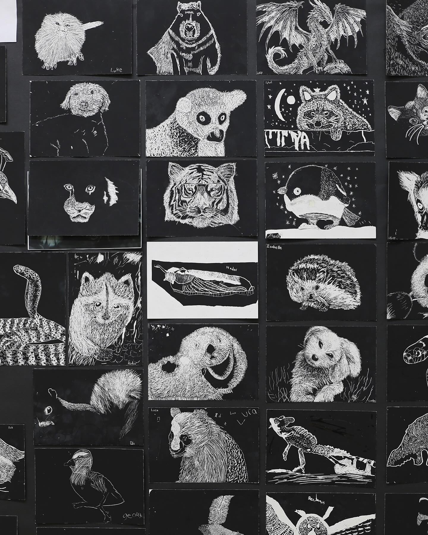 Artwork from our Open Studios last night
#sfschoolhouse