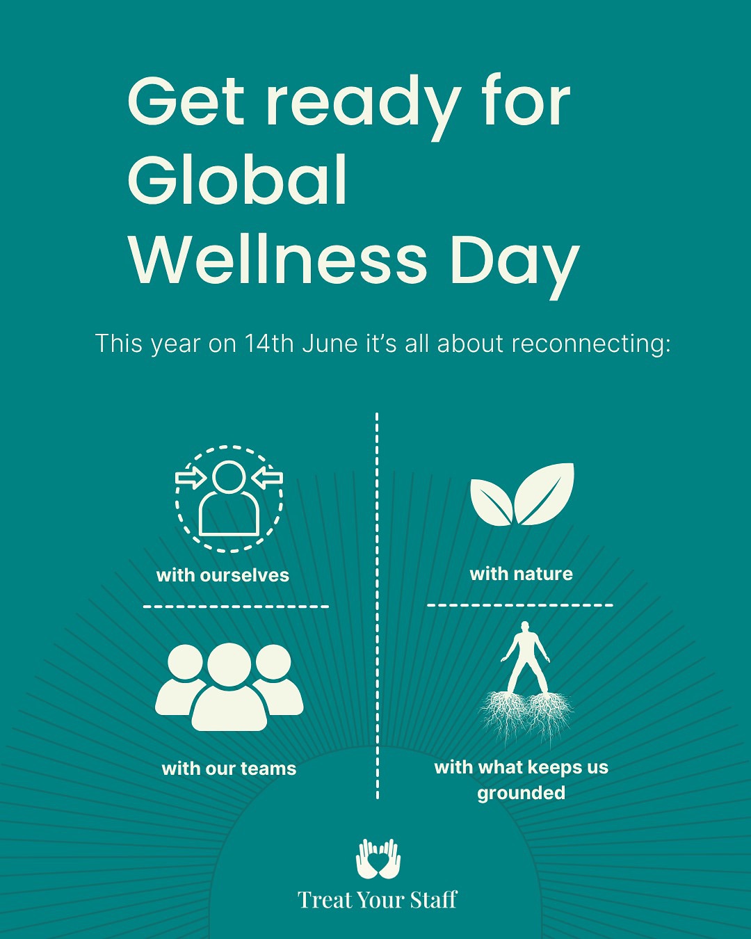 Global Wellness Day is coming up on Saturday, 14 June ā and this yearās theme, #ReconnectMagenta, is a powerful reminder to slow down, tune in, and reconnect.
Weāre being called to reconnect:
With ourselves
With nature
With our teams
With what keeps us grounded
At Treat Your Staff, we believe this kind of reconnection doesnāt have to wait for a single day ā you can start right now, right where you work.
Thatās why weāve created our Wellness Week Template ā a free, plug-and-play guide that helps you bring Global Wellness Day energy into the workplace all week and year round. Since itās customizable you can use it any time during the year so download it now and get ready for your upcomming events.
Whatās inside?
- Simple daily prompts (think: stretch breaks, gratitude moments, nature walks)
- Space to customise based on your teamās vibe
- Ideas that make wellbeing feel doable, not like another task
Whether youāre planning a full Wellness Week or just want to take one step toward reconnection ā this template is your starting point.
Download it via the link in our bio
Tag your work bestie and start planning something good for your team
#GlobalWellnessDay #ReconnectMagenta #TreatYourStaff #WellbeingAtWork #WellnessWeek #MentalHealthAtWork #EmployeeWellbeing #WorkplaceCulture #ConnectionMatters #PlanForWellbeing
