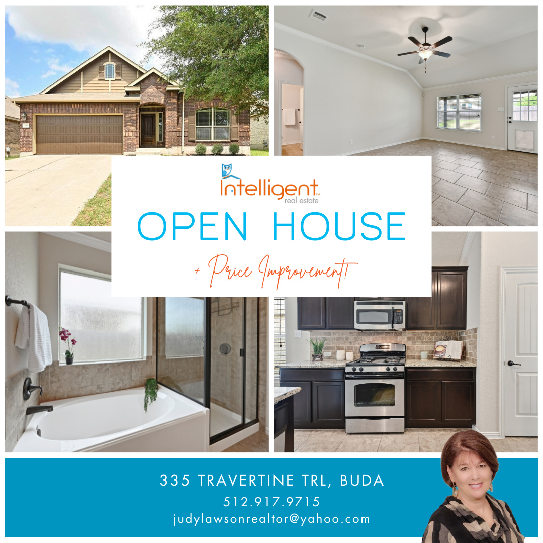 🏡This 3 bed/2 bath updated home in Buda is just walking distance from incredible neighborhood amenities — and now features a $20k price reduction! Don’t miss your chance to tour it during the Open House this Sunday from 2–4pm! Contact Judy Lawson to schedule a private showing, or visit the link in bio for more photos + details!
.
.
.
#newlisting #forsale #realtor #firsttimehomebuyer #listing #homesweethome #realestate #openhouse #pricecut #budatx