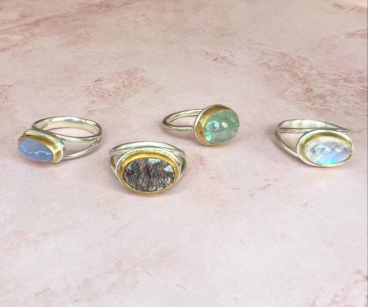 New Rings added to my New Etsy Shop! Link in profile. #amycashjewelry #handmade #rings #artisan #jewelry