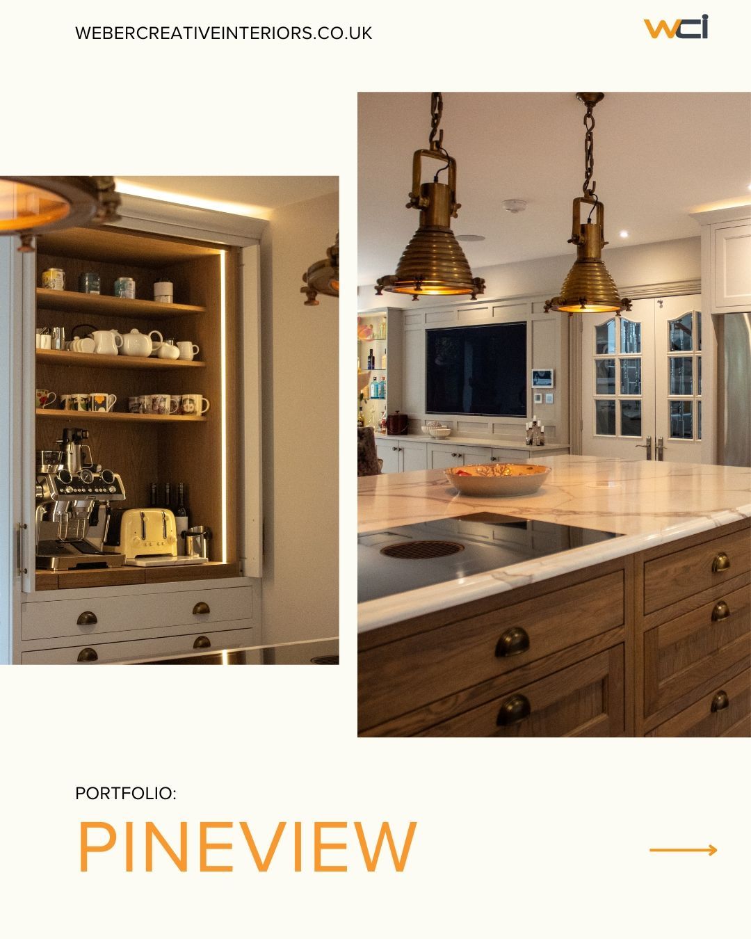 A complete WCI carpentry package.
At Pineview, we delivered bespoke joinery across the entire home — from the kitchen and bathrooms to bedrooms and storage.
Every detail built to last, designed to work, and made to feel right.
Explore the full case study: webercreativeinteriors.co.uk
#WCI #CanfordCliffs #BespokeJoinery #FullHomeFitOut #CraftedForLiving #WeberCreativeInteriors