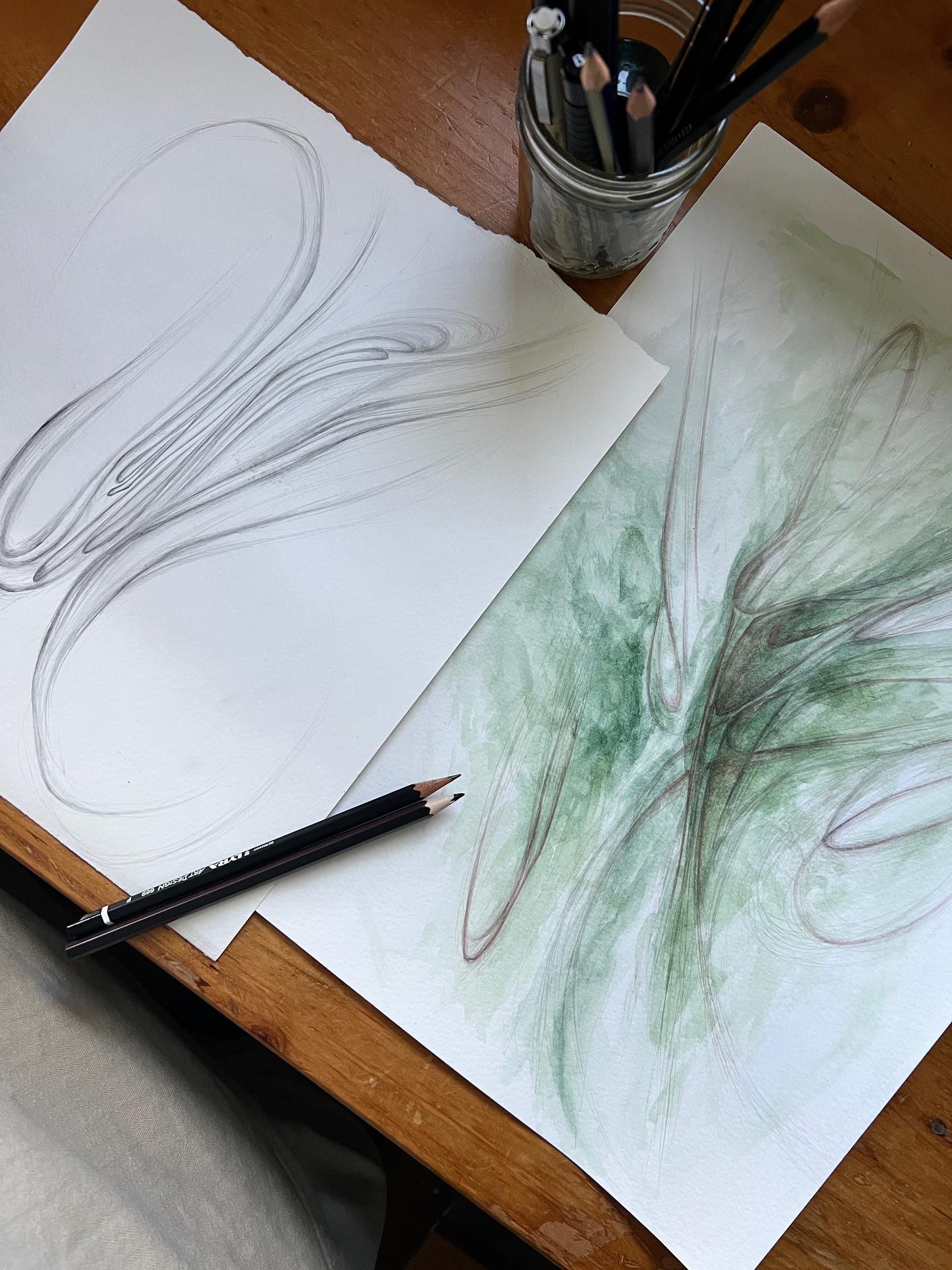 We made an Agnus Dei to contribute to the sea of pieces composed using this text.
Unlike most of what you’ll hear from us, this is 100% composed by Matthew. Sometimes he initiates an idea, sometimes I do, but generally we compose together. This he brought to me fully composed and I recorded the high parts.
It’s everywhere. Check it out if you’re interested.
.
.
.
.
#agnusdei #abstractwatercolour #graphitedrawings #abstract #lambofgod #abstractartwork