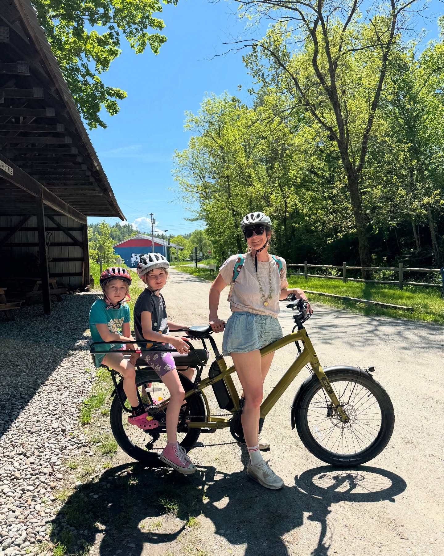 Family memories are made HERE! Whether for the day or a few we have bike options for your whole crew! Come explore the Lamoille Valley Rail Trail!