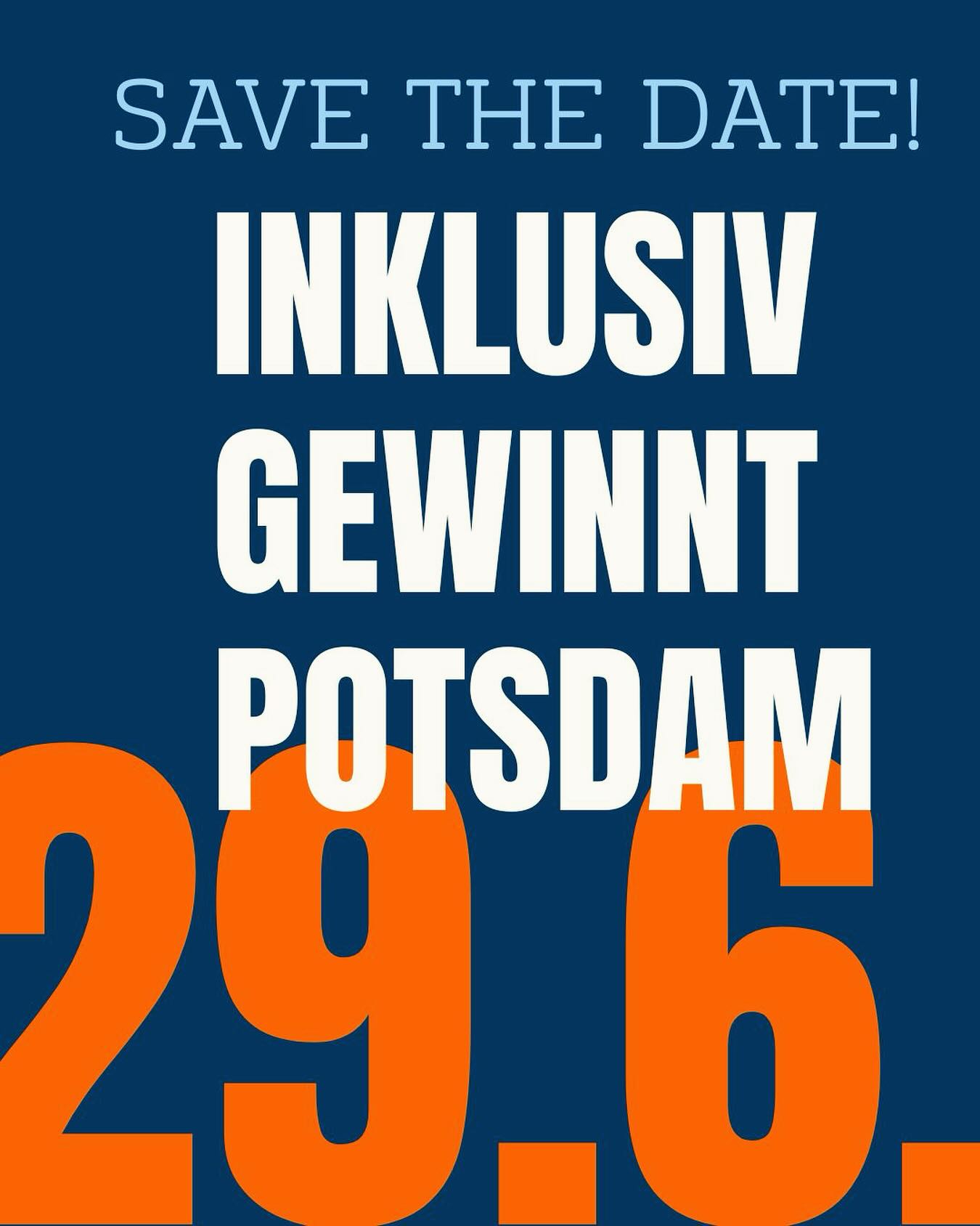Save the Date! 📆
Inklusiv Gewinnt startet am 29. Juni 2025 in Potsdam – und wir sind wieder mit dabei!
🏅 Olympische, paralympische und Special Olympics Athlet*innen treten gemeinsam an –
in Kanu, Schwimmen, Leichtathletik und Sitzvolleyball.
Sie zeigen, was möglich ist, wenn Sport für alle zugänglich ist – leistungsstark, vielfältig und sichtbar.
🎈 Parallel findet ein großes inklusives Familienfest statt – mit Musik, Essen, Aktionen und:
🏑 unserer Floorball-Station zum Mitmachen!
📍 Luftschiffhafen Potsdam
🕘 Beginn: 10:00 Uhr
👉 Kommt vorbei – wir freuen uns auf euch!
#InklusivGewinnt #Potsdam2025 #SportFürAlle #InklusionBewegt #Floorball #united #teilhabe