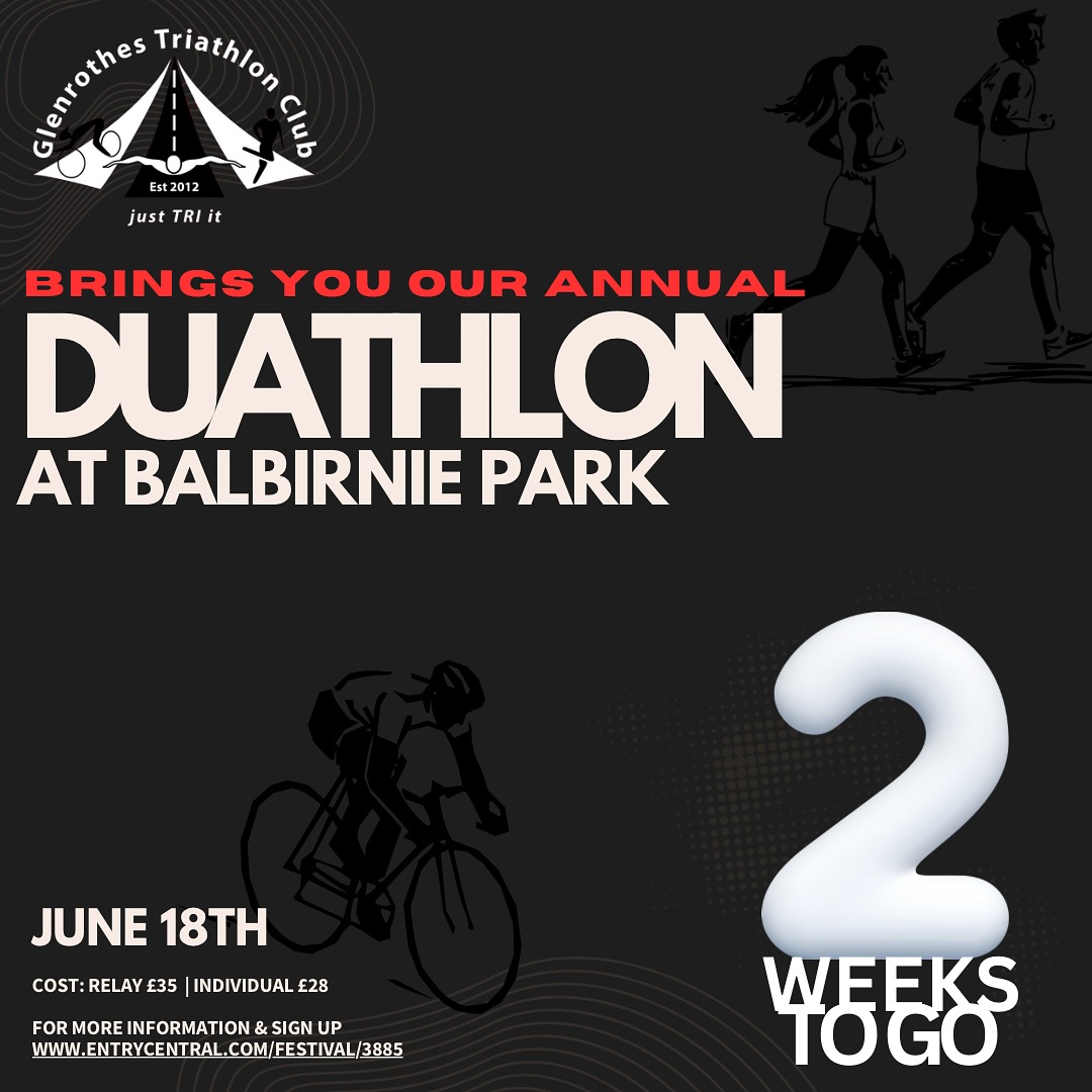 Wow!! How is it only 2 WEEKS TO GO!!! 🧨 We can not wait to welcome you to the Duathlon and cheer you on. Will you be our King or Queen of the mountain?! 👀
We have amazing prizes from @watsoncaravans - but you’ve gotta be in to win it remember?! 🤭
SIGN UP NOW - Entries close in 6 days, so hurry hurry hurry 💨