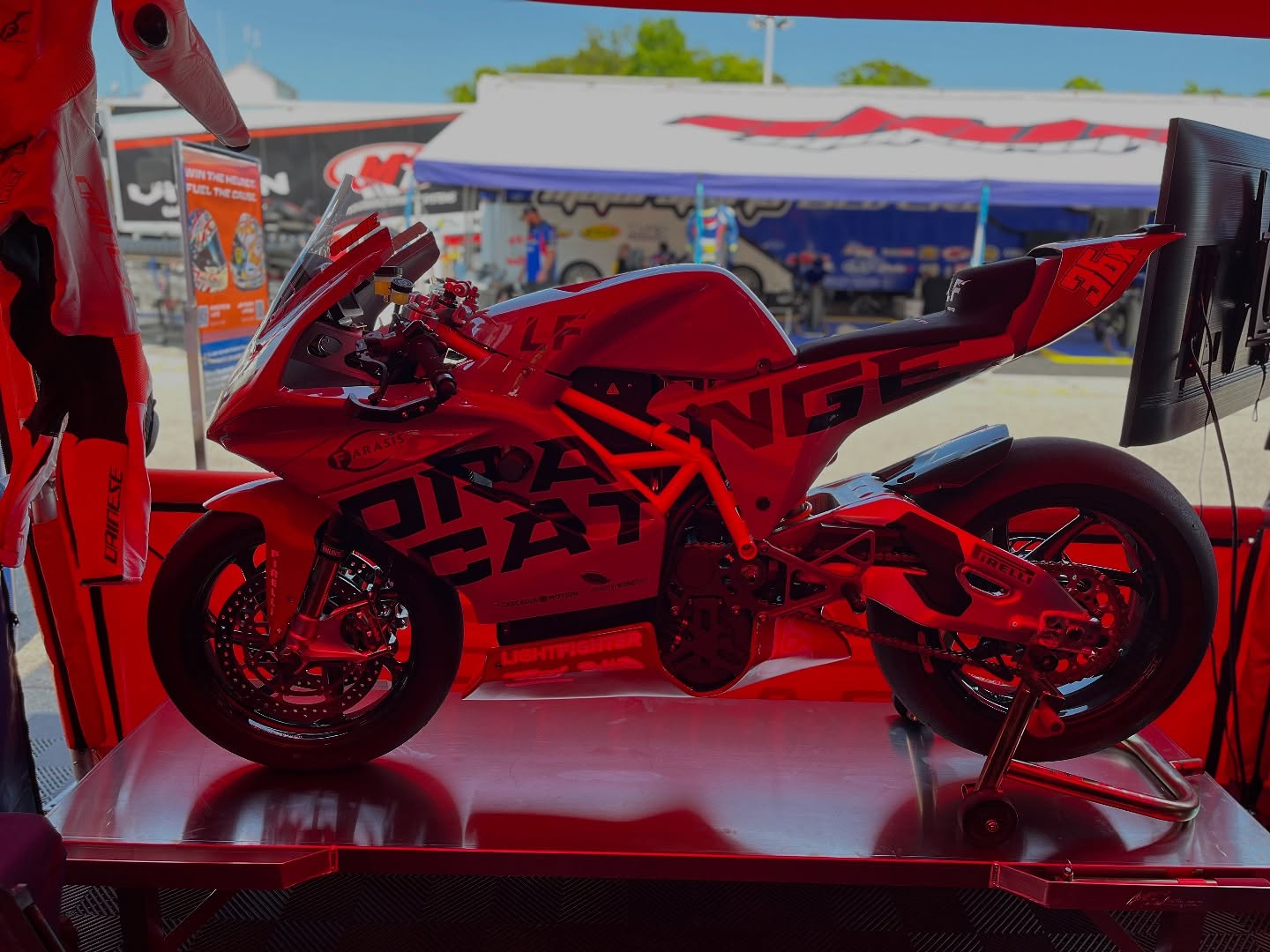 Charged up after talking to fans at Road America and spending time with the Orange Cat Racing crew in Chicago! Looking forward to sharing more of our plans in due time, but the future is looking… electric. 😬⚡️⚡️⚡️💪🤘