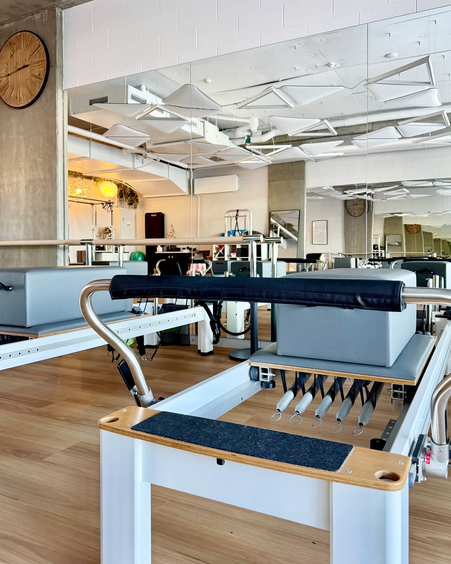 Our recently completed pilates studio project