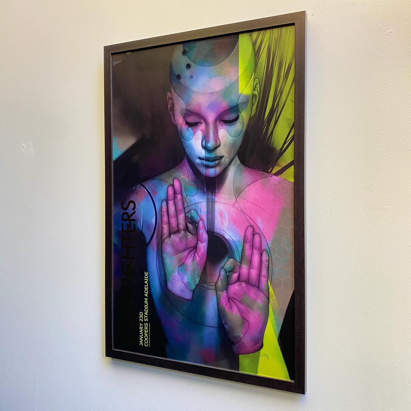 Only one! Buy it from the gallery or at our webstore now!
#benoliver
#benoliverart
#foofighters
#avonframingsupplies
#nzframers