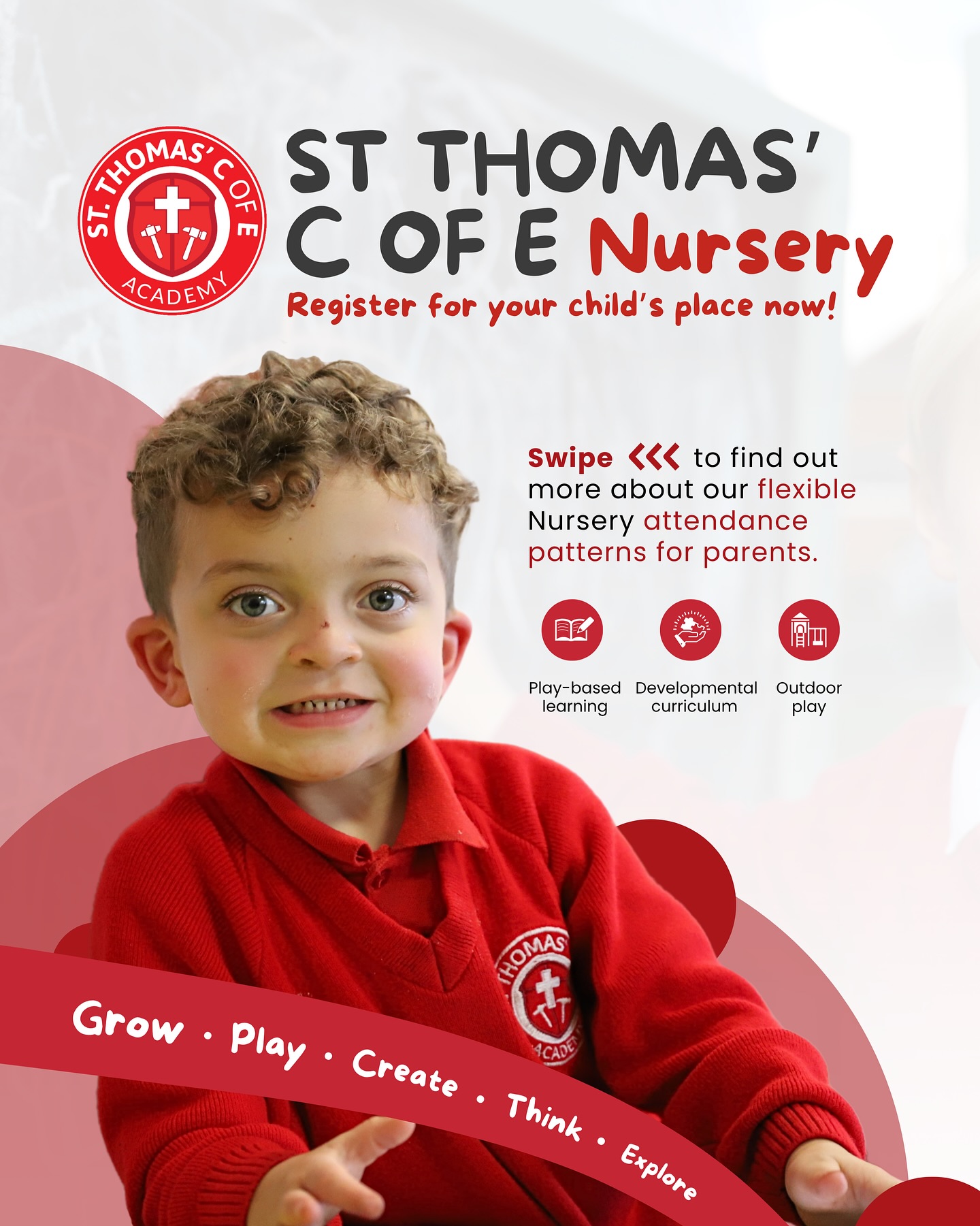 Explore our flexible Nursery attendance options and find the perfect fit for your family.
Register your child’s place now for September 2025.
Tap the link in our bio to learn more 🔗
#wolverhamptonnursery #nurseryprovision #creatingfuturestogether #eyfs