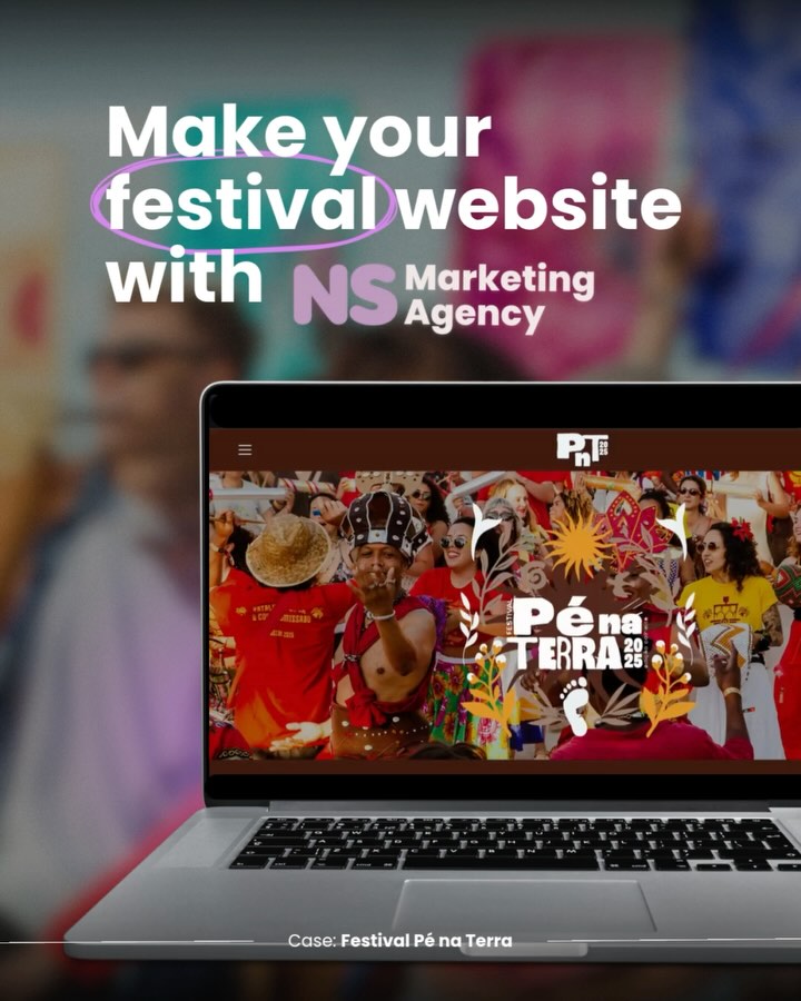 Você que tem o seu pequeno, médio ou grande festival e quer comunicar da melhor forma possível com o seu cliente, encontramos a solução para você. 😱
Dá uma olhada só no que fizemos para o @festivalpenaterra , criamos a facilitação da experiência do usuário, branding personalizado, conteúdos estratégicos, otimização de vendas juntamente com a bilheteria e muito mais.
Você não vai ficar de fora, não é? Estamos esperando o seu contato. 💜
.
If you have a small, medium, or large festival and want to communicate with your audience in the best possible way, we’ve found the perfect solution for you. 😱
Take a look at what we did for @festivalpenaterra — we designed a smoother user experience, custom branding to developing strategic content, optimizing sales along with ticketin, and much more.
You’re not going to miss out, are you? We’re waiting to hear from you! 💜