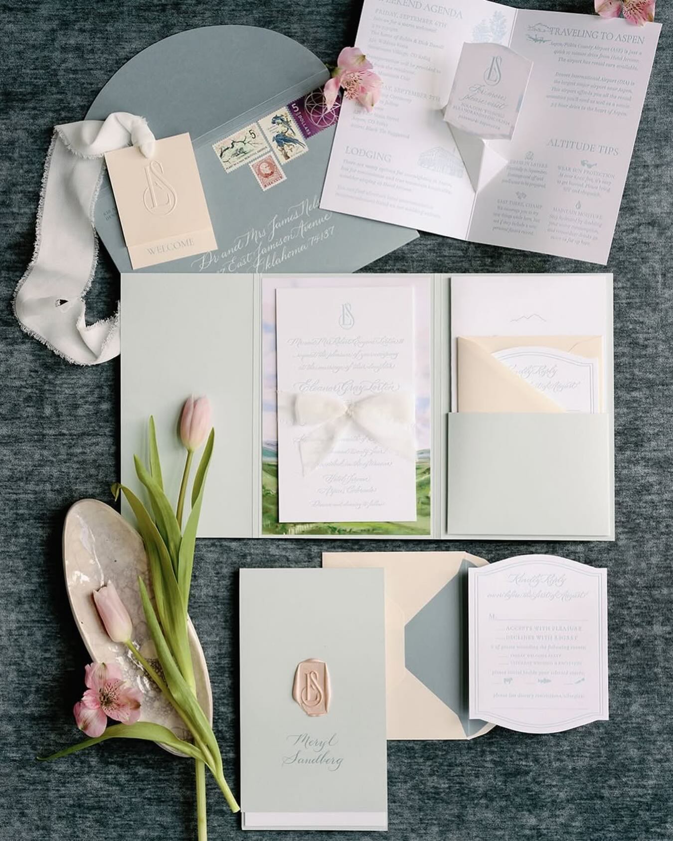 Full calligraphy suite be still my heart - For @sweetzionpaperie
Repost from @sweetzionpaperie
•
oh happy day!! we just got our images back from our styling day with the incredibly talented @sarahporterphotos + we couldn’t wait any longer to share 🤍
get ready friends, lots of beauty about to hit your feed 💫