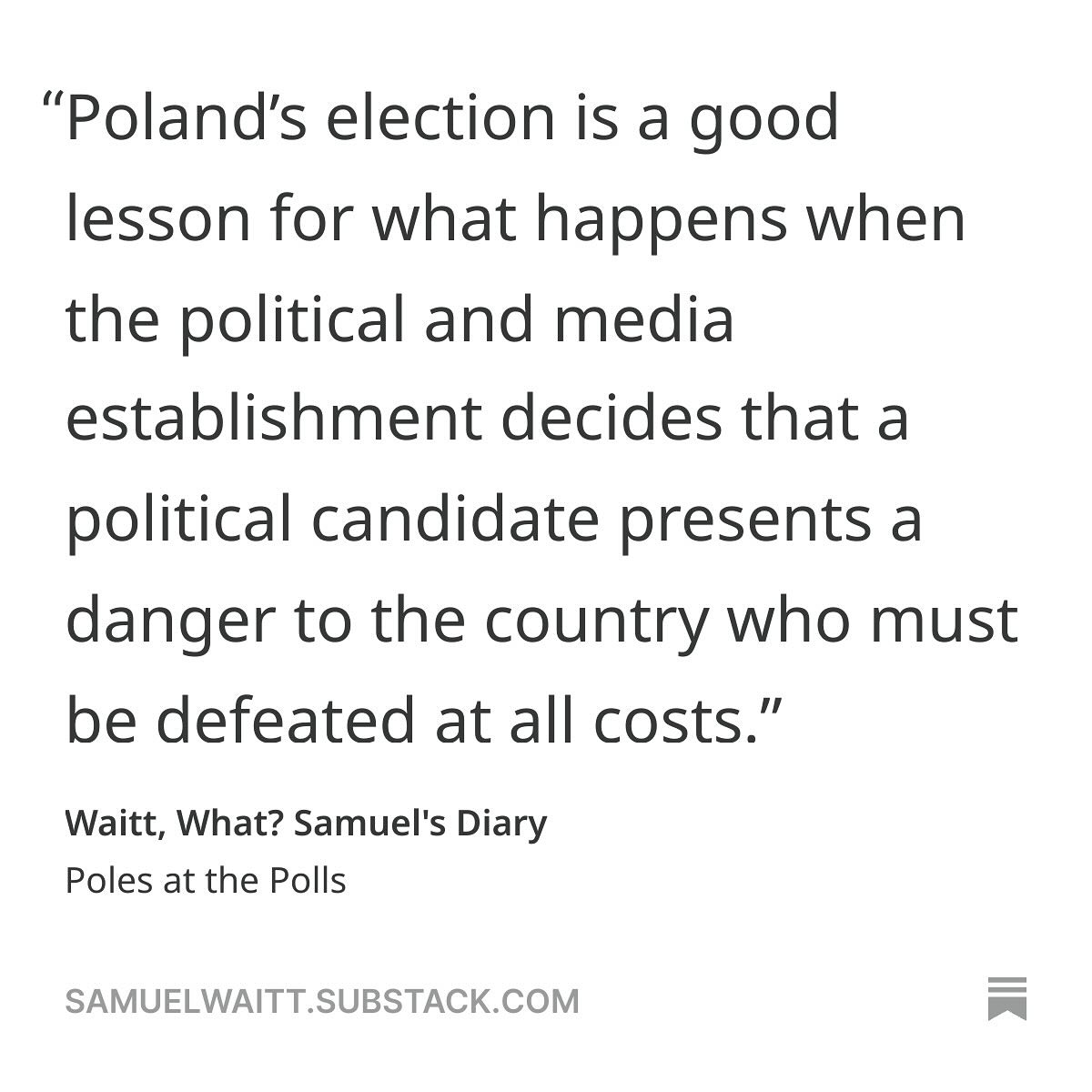Poland went to the polls — and delivered a democratic curveball.
In my latest Substack post, I break down how a record breaking voter turnout reshaped Poland’s political landscape and why it matters far beyond Eastern Europe. Link to my Substack is in my bio!