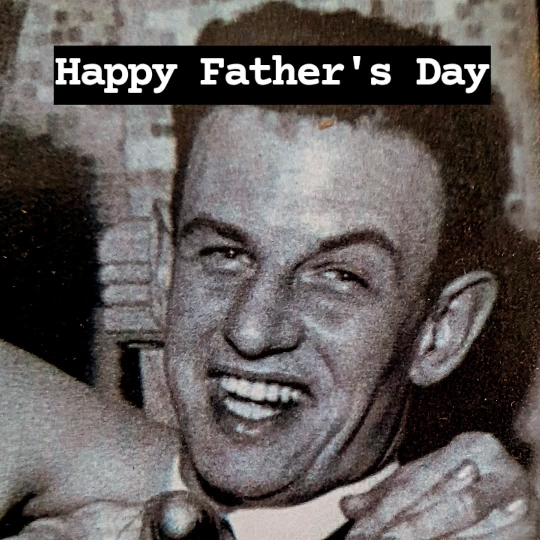 Happy Father's Day everyone.
To all of you, your dads past and present. Our heroes. Wishing you all a lovely day.
Dad, I miss you every day. You left us so young and how I would have loved you to have been at our weddings and met your grandchildren. My boy is so much like you. You would have loved him so much.
You always told me 'To thine own self be true.' The best advice I have ever had, and I know the exact time I ignored it. You were so funny, enthusiastic, so clever, a real join in with everything kind of guy. You taught me good values, kindness and to have a strong moral compass. You always have been my absolute hero.
When you died, a little bit of me died with you, so long ago. We always hope that we will make our dad's proud. I hope I have. I see you in the mirror in my crinkly blue eyes, just like yours. Love you Dad. X
