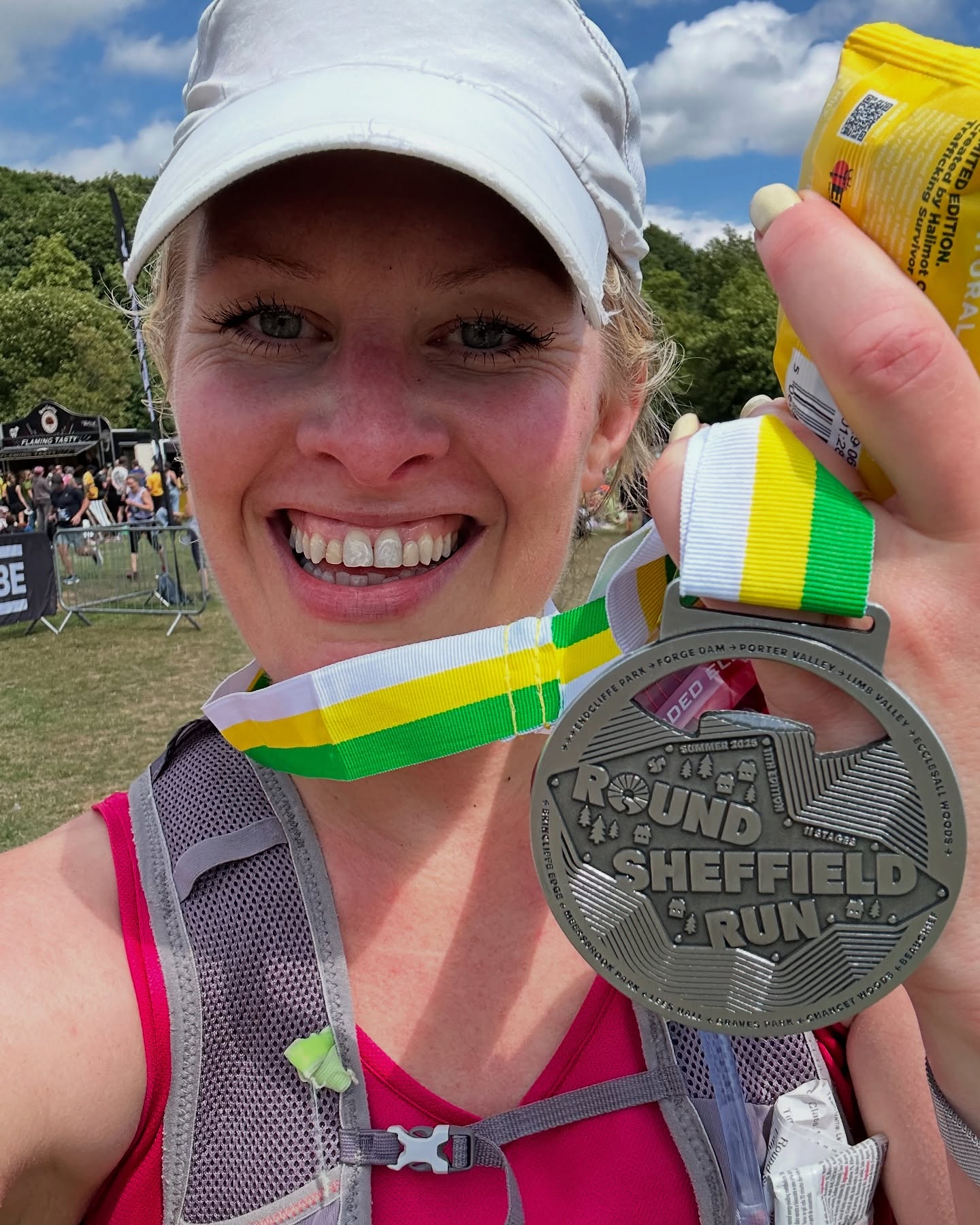 I did it! Or more accurately, we did it!
I just want to say a giant thank you to every person who took the time to message me some motivation when I mentioned I needed it. You are an absolute legend and I really appreciate it.
The run was extremely hot, extremely hilly and a whole lot of fun. Sure, there were a number of moments where I wanted to throw in the towel and lie in a bath of ice lollies, but I didn’t! (Until after 😉) and I am so super proud.
I am not a great runner, I’m not quick by any stretch but you know what I am? F*cking resilient.
Maybe this was honed through years of being an actor; facing rejection, picking myself up and going again. Maybe those skills came earlier and they’re how I’ve last in this industry? Who knows but today’s run took every ounce of that resilience and I’m so grateful for it.
#trail #running #rsr2025 #resilience #britishactor #voiceactor #actorslife