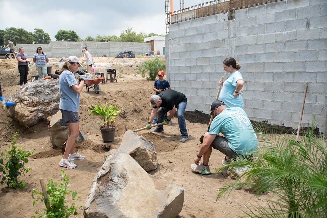 Planting beauty and hope.
We are beyond grateful for @athurber1125 and her amazing team from First Baptist Church Pottsville! They came to serve us here at Casa de Gracia by planting beautiful things and providing meals to the workers and our team! This kind of love encourages us in this current stage and will continue to bless the lives who will be live here for years to come! Thank You!