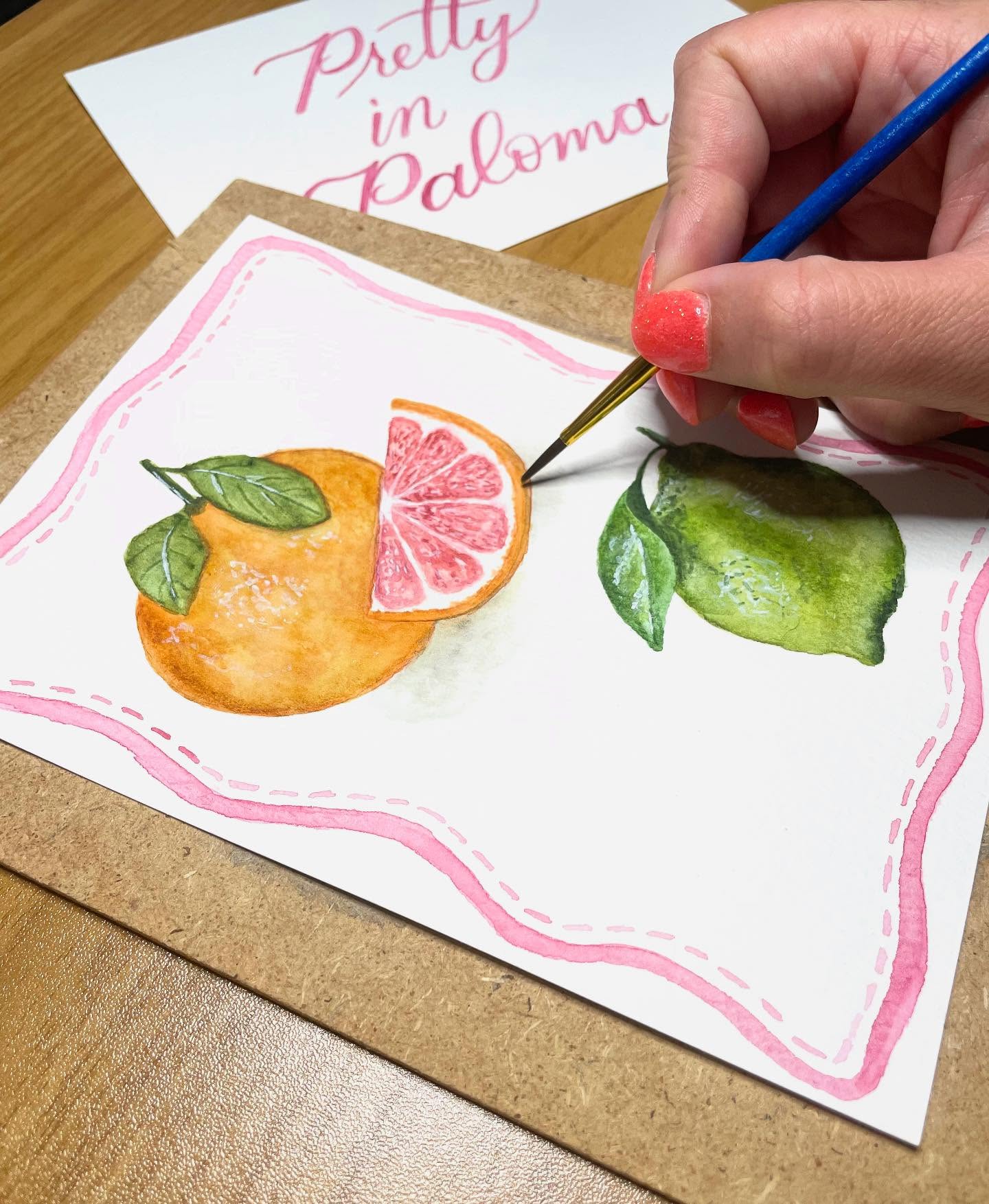 Pretty in Paloma 🩷 🍋🟩🍊