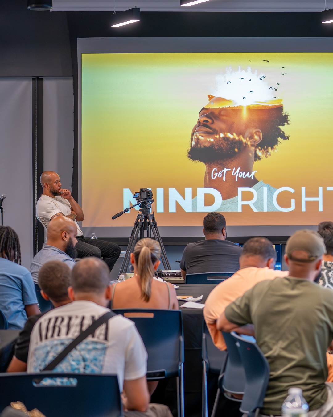 We got our minds right.
Together, we created space for men to reflect, open up, and be reminded we’re not alone.
There were moments of laughter, deep reflection, inspiration, and even tears.
What stood out most was the willingness to show up, to share, and to be seen.
Major gratitude to everyone who contributed to this moment.
This event was brought to life by @chachihiphop , @tycampbell401 , and @ecampbell84 , with powerful insights from our panelists and grounding breathwork from @theemotionalanchor
Swipe through to feel the energy.
Let’s continue to get our minds right, and build together.
📸 @namphotography401
#MoV #GetYourMindRight #MensMentalHealth #Brotherhood #HealingTogether #SafeSpacesForMen