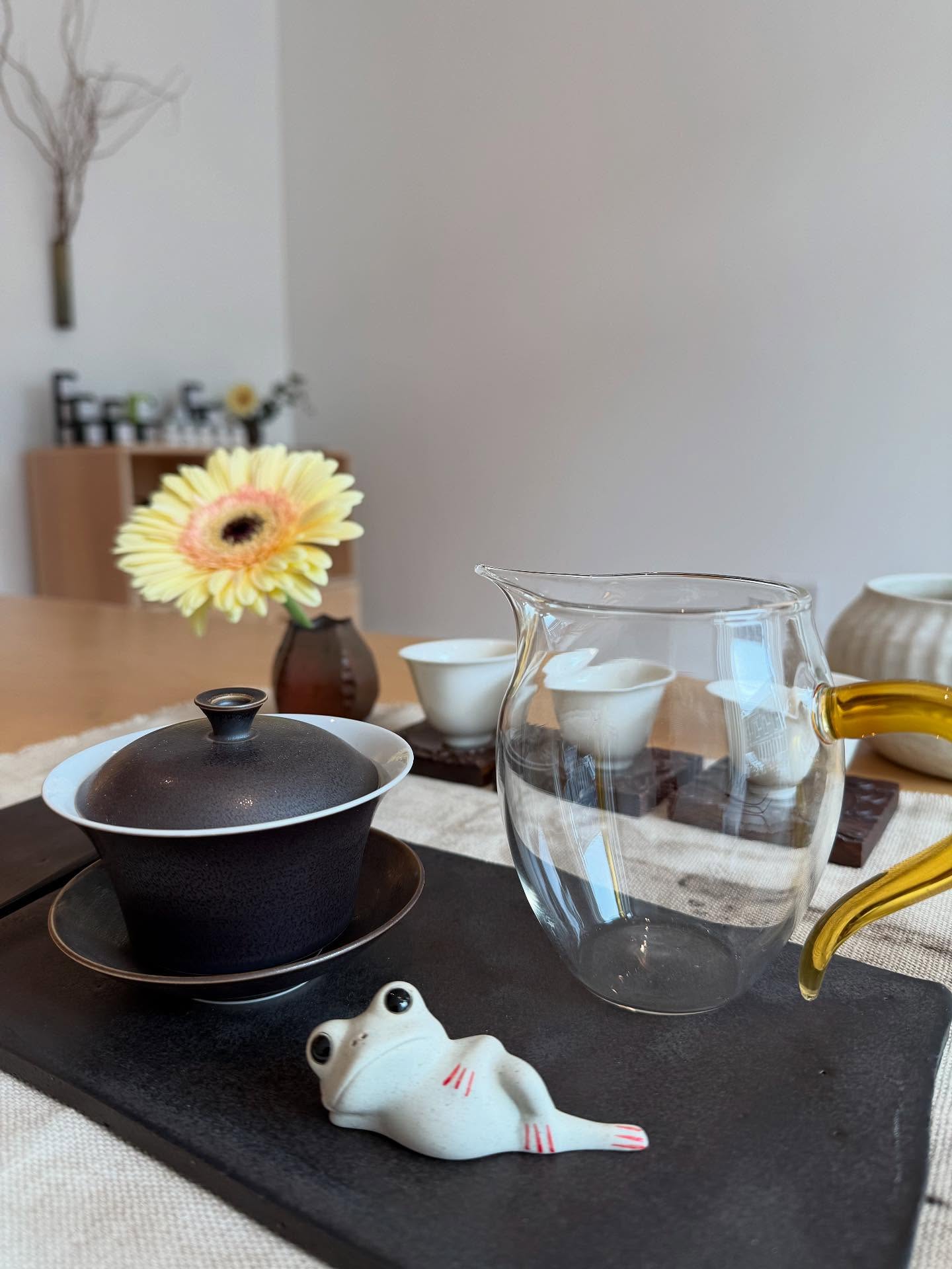 this weekend stop by for a complimentary taste of our newest tea, Alishan #12 Milk Oolong, 2025 harvest… #milkoolong #taiwanesetea #takeamoment #trysomethingnew #gongfu