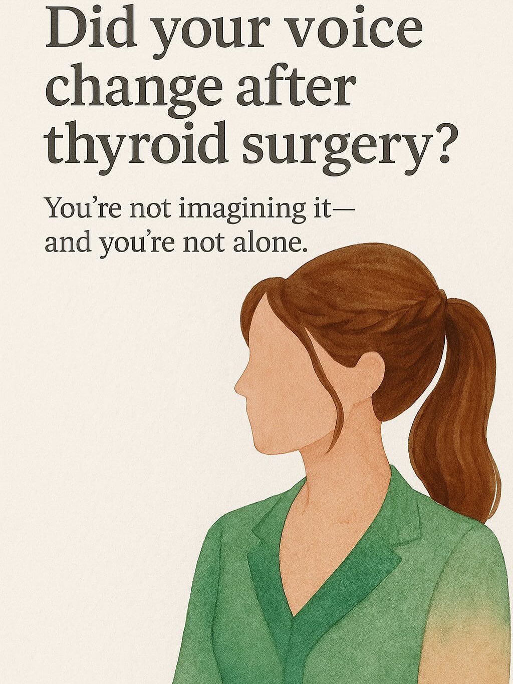Share your experience! Did your voice change after surgery? Let us know in the comments, and don't forget to like and share with someone who could use some support.
#Thyroid365 #THYVITA #LifeAfterThyroidectomy #VoiceChanges #paresis #Thyroidectomy #Thyroid Health #thyroidcancer #thyroid