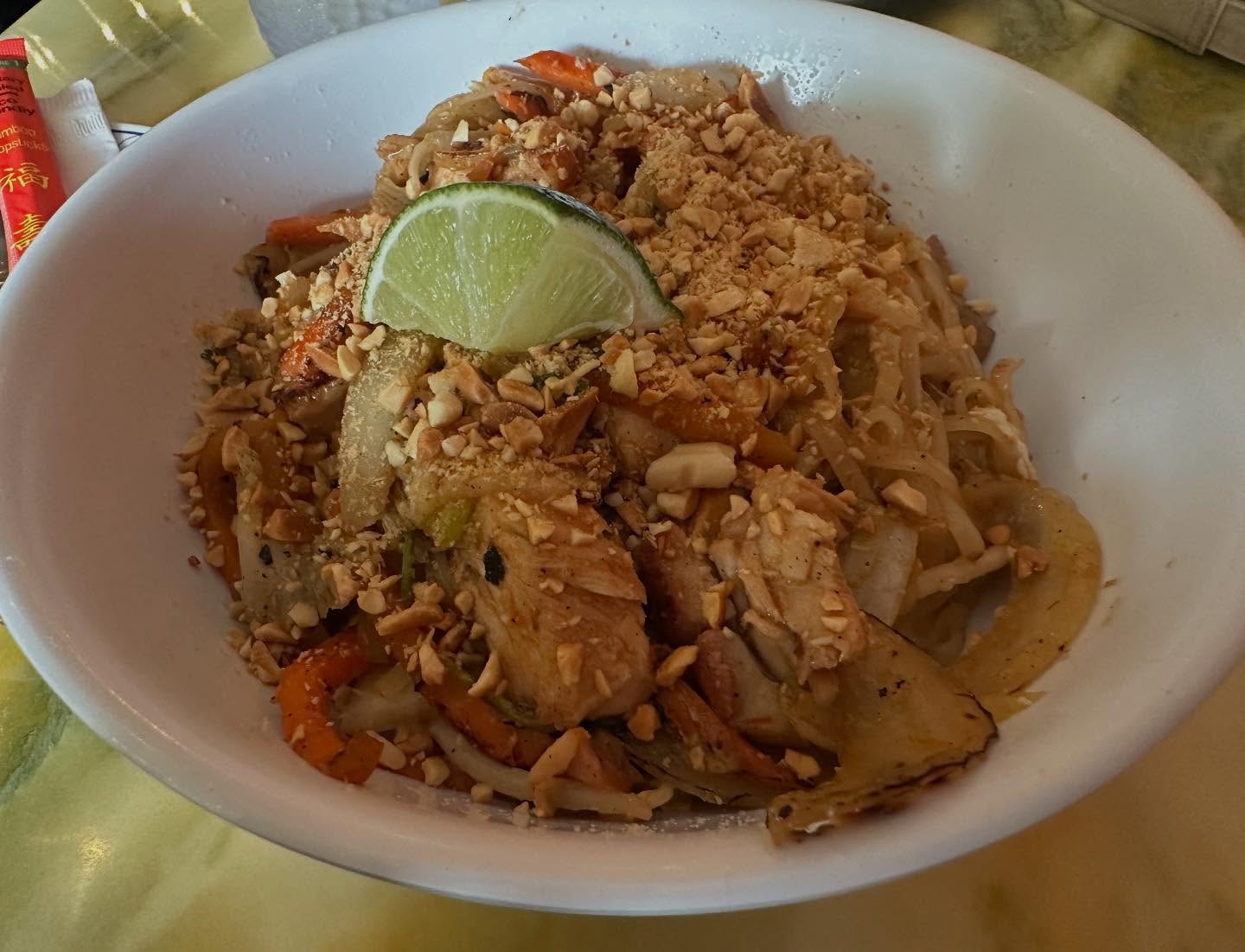Tour Guide Life: You go out to dinner at the same restaurants you visit every week on your #foodtours.
Tonight’s dinner of choice is Pad Thai from Like My Thai, served fresh on our Saturday afternoon #DowntownErieFoodTour!