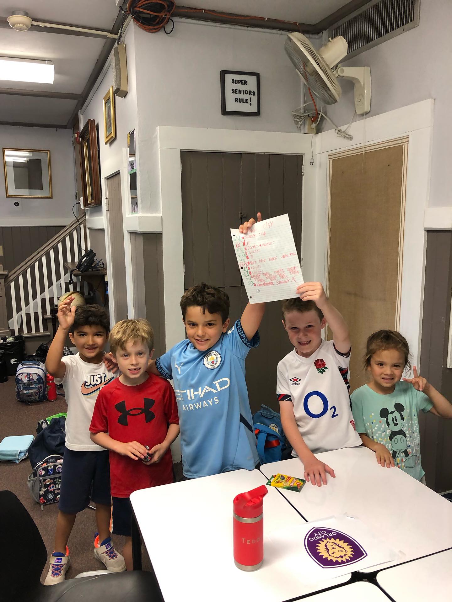 Great first day of camp! Bring on day 2!!