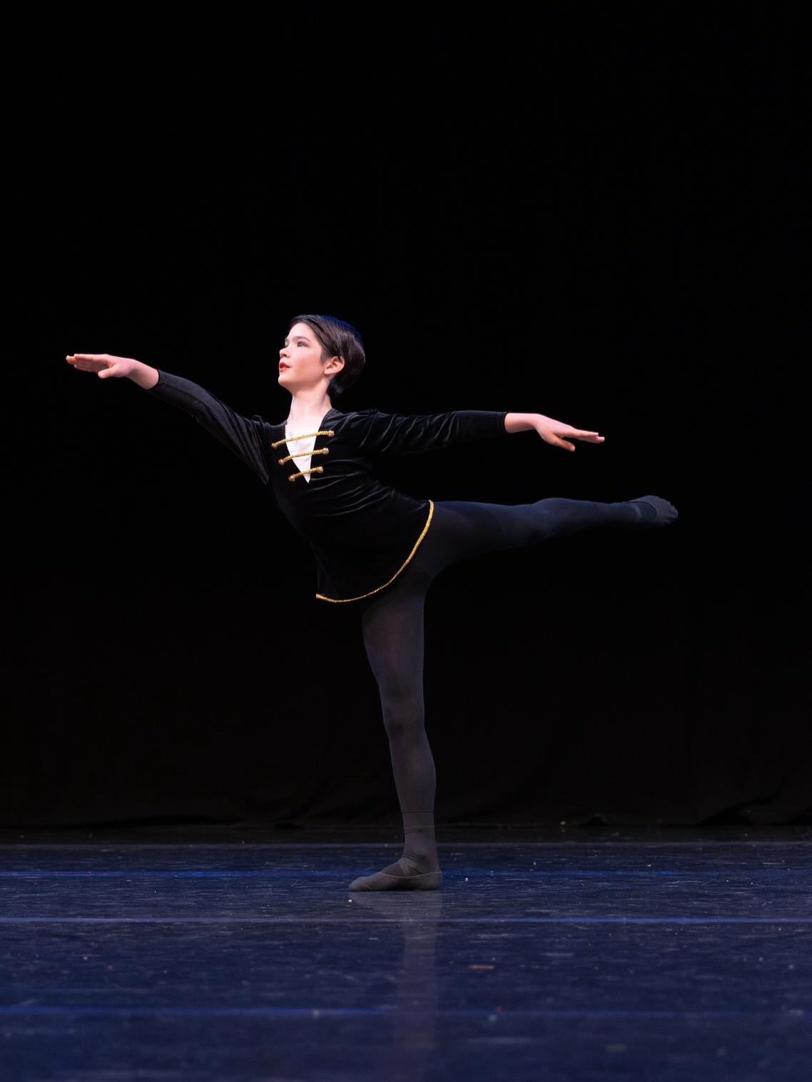 More fabulous photos from @tonbridgedancefestival and @b_and_c_photography02 Noah dancing his ballet and character ⭐️